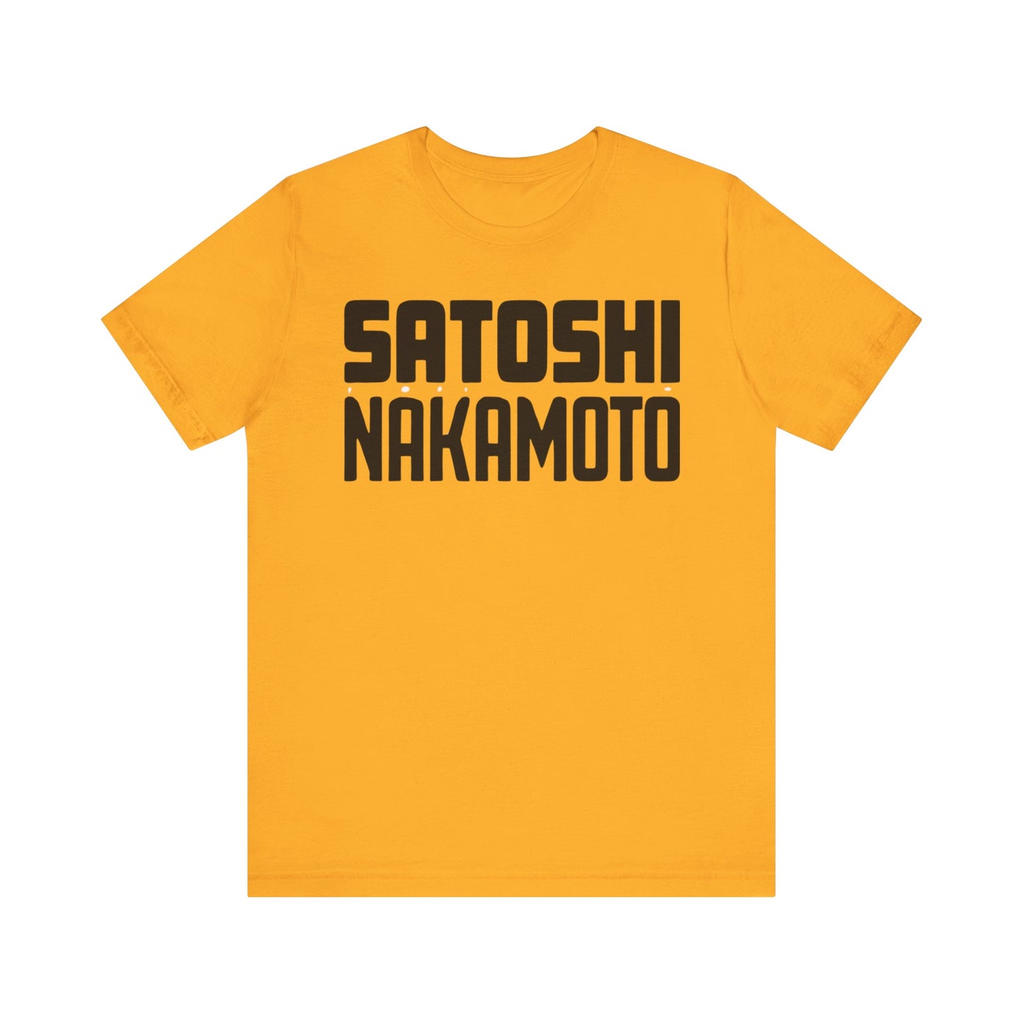 Satoshi Nakamoto Unisex Short Sleeve Tee