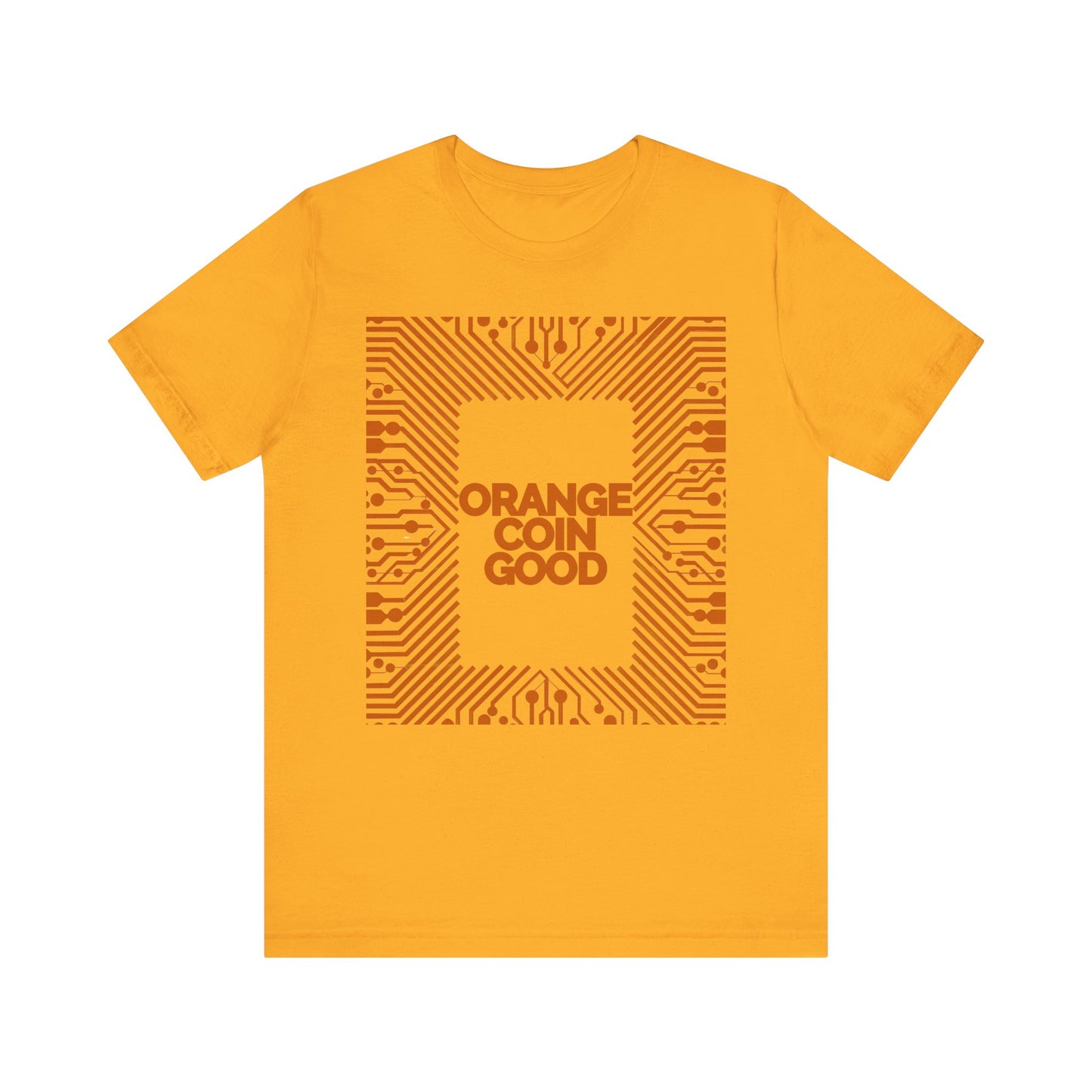 Orange Onboard Unisex Short Sleeve Tee