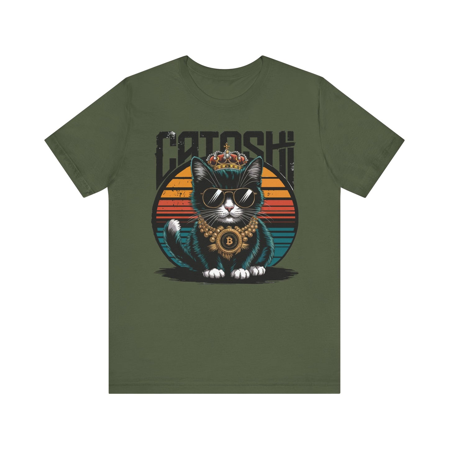 Black Catoshi Unisex Short Sleeve Tee
