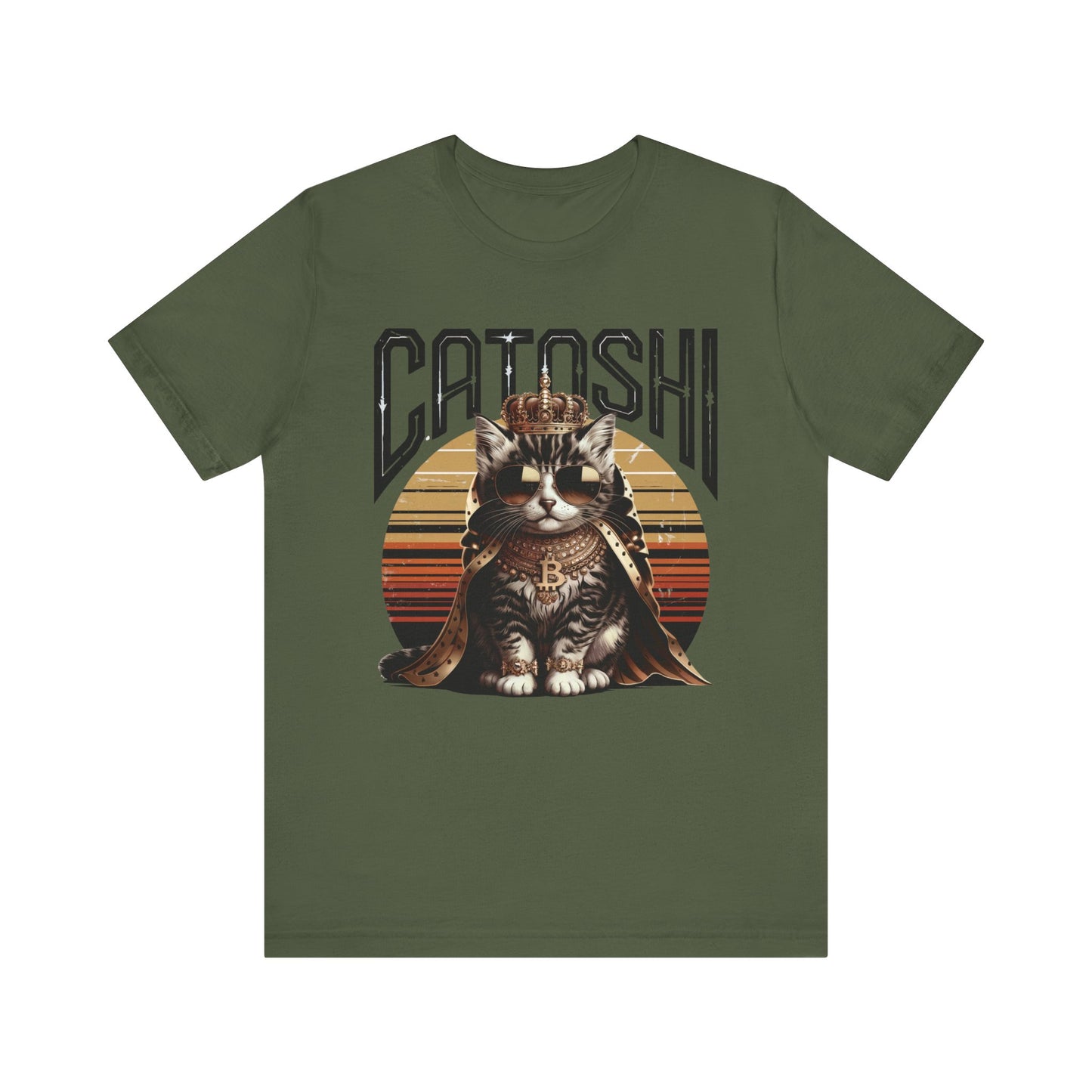 Royal Grey Catoshi Unisex Short Sleeve Tee