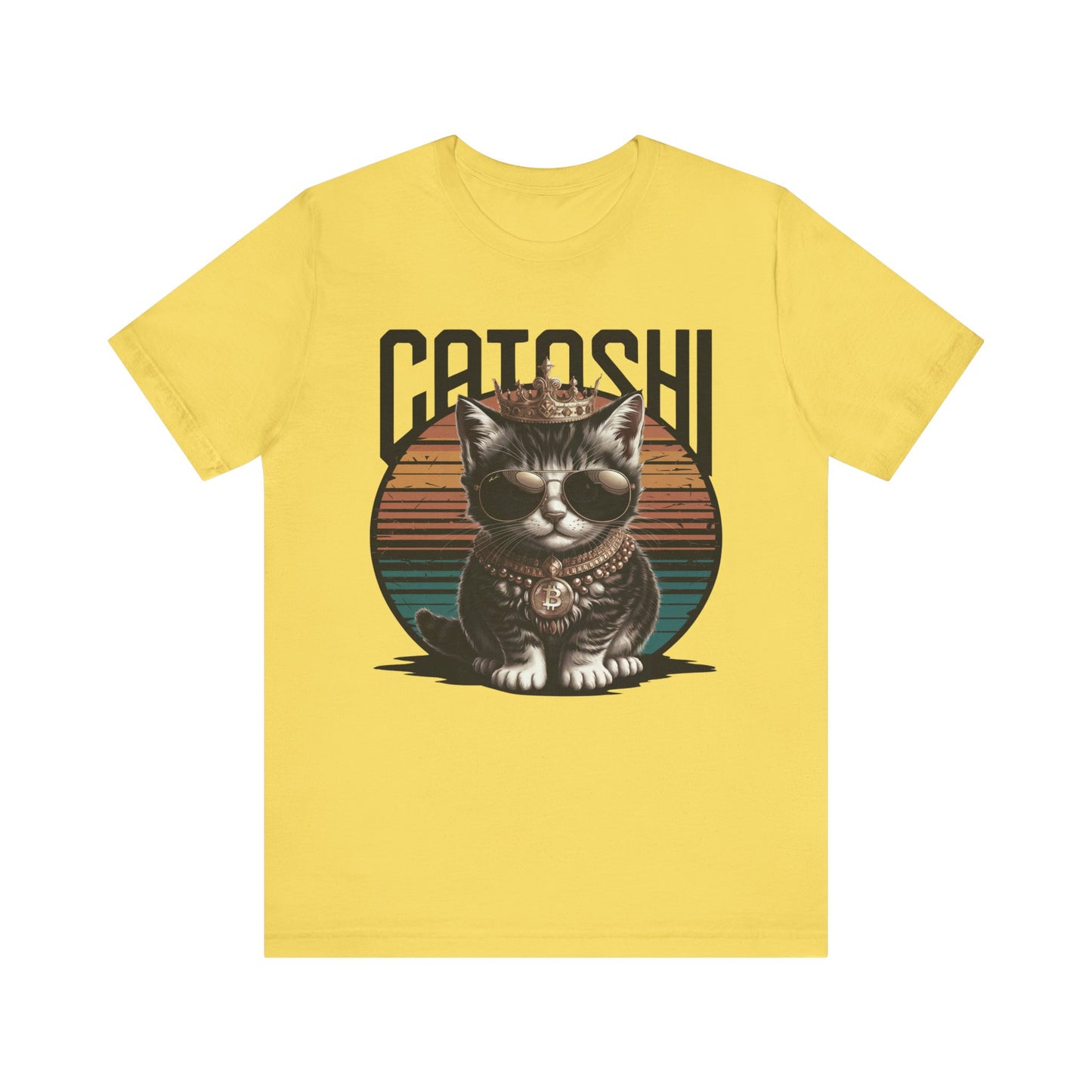 Grey Catoshi Unisex Short Sleeve Tee
