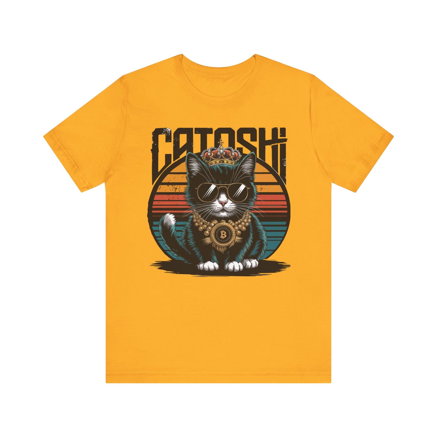 Black Catoshi Unisex Short Sleeve Tee