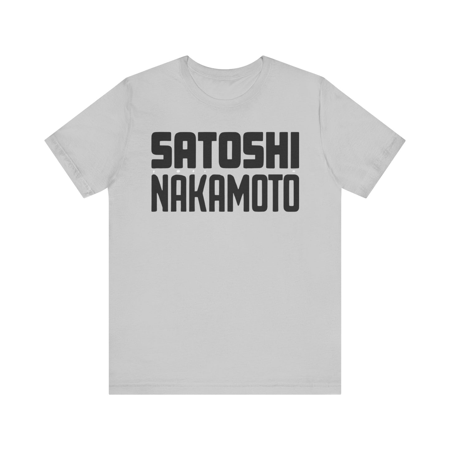Satoshi Nakamoto Unisex Short Sleeve Tee