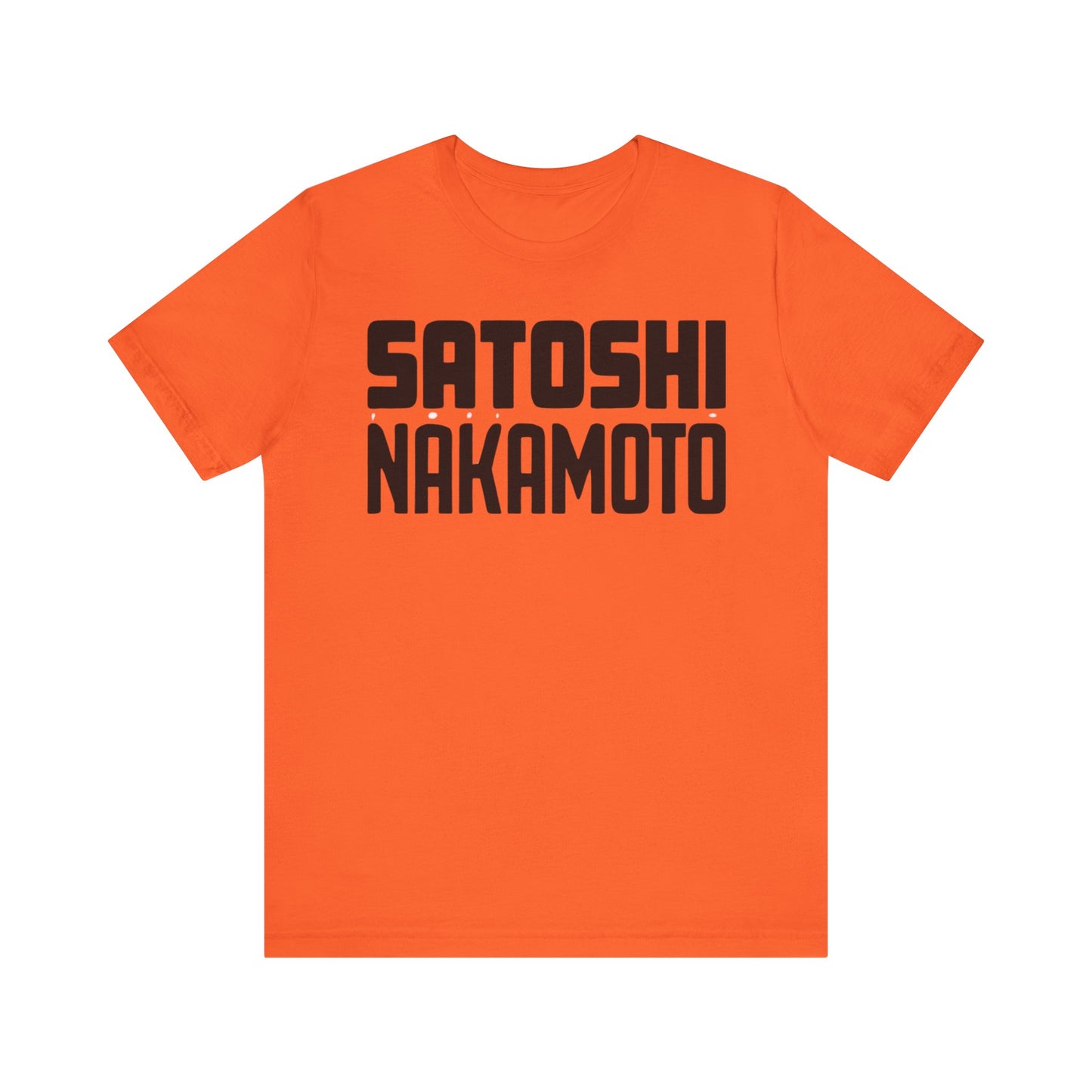 Satoshi Nakamoto Unisex Short Sleeve Tee