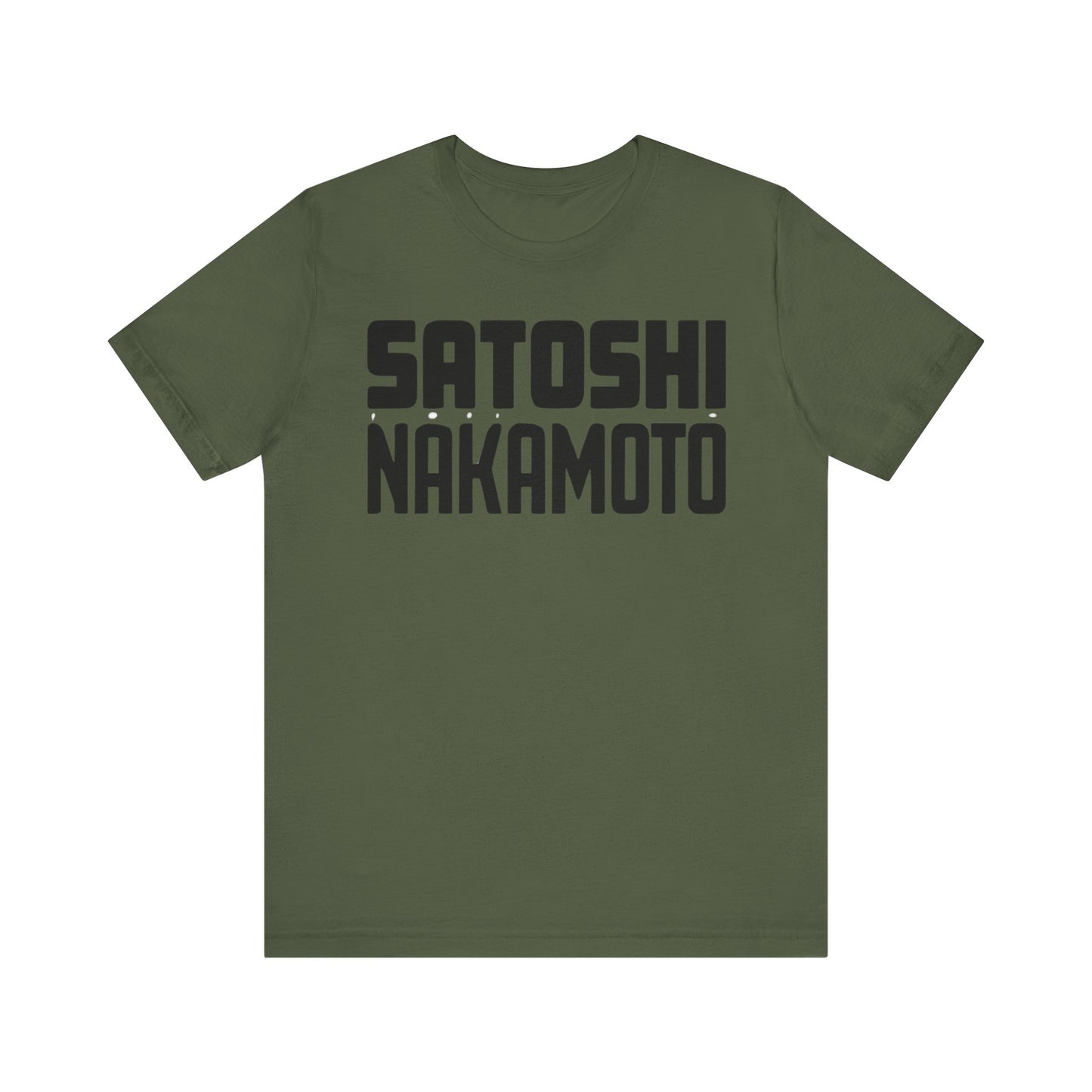 Satoshi Nakamoto Unisex Short Sleeve Tee