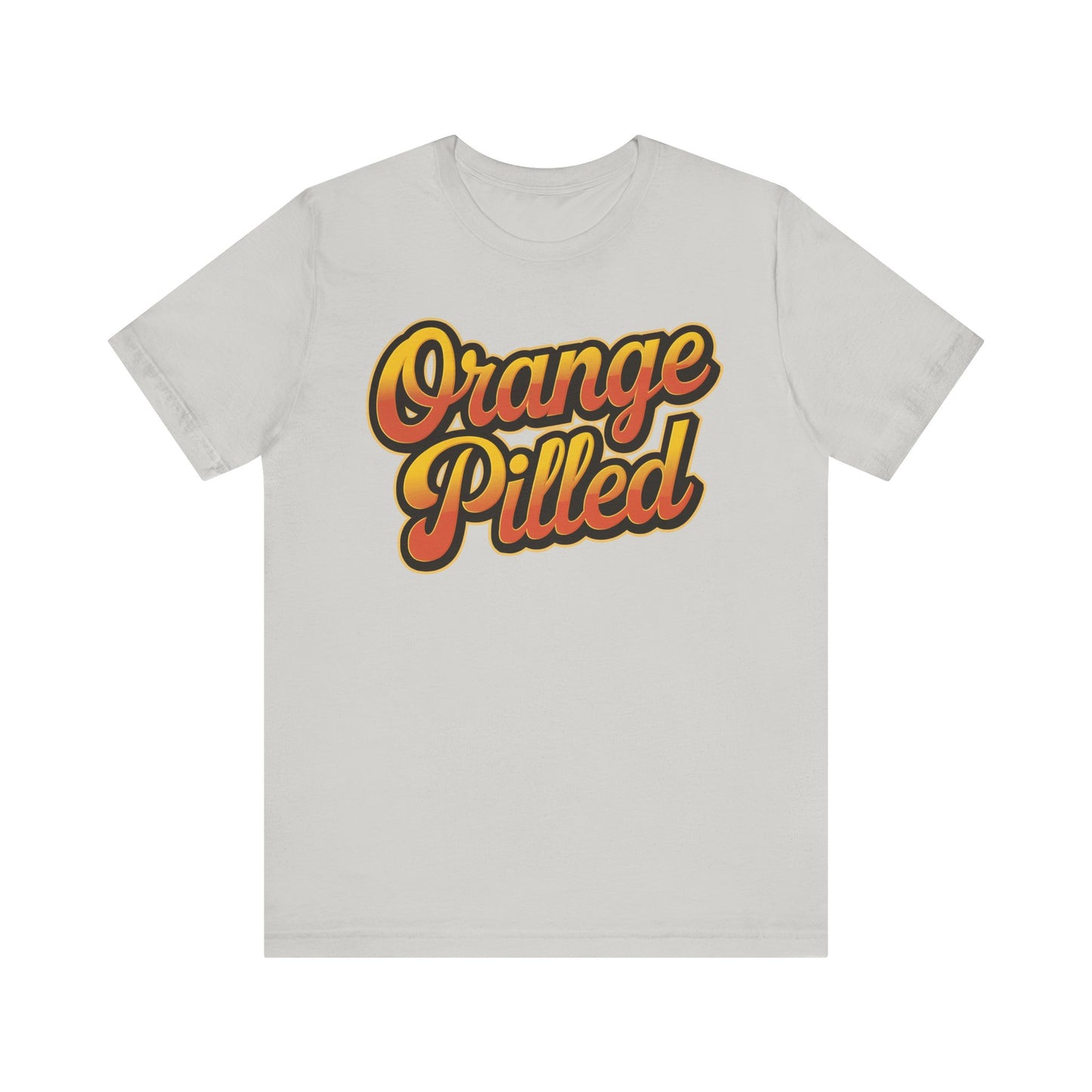 Orange Pilled Unisex Short Sleeve Tee