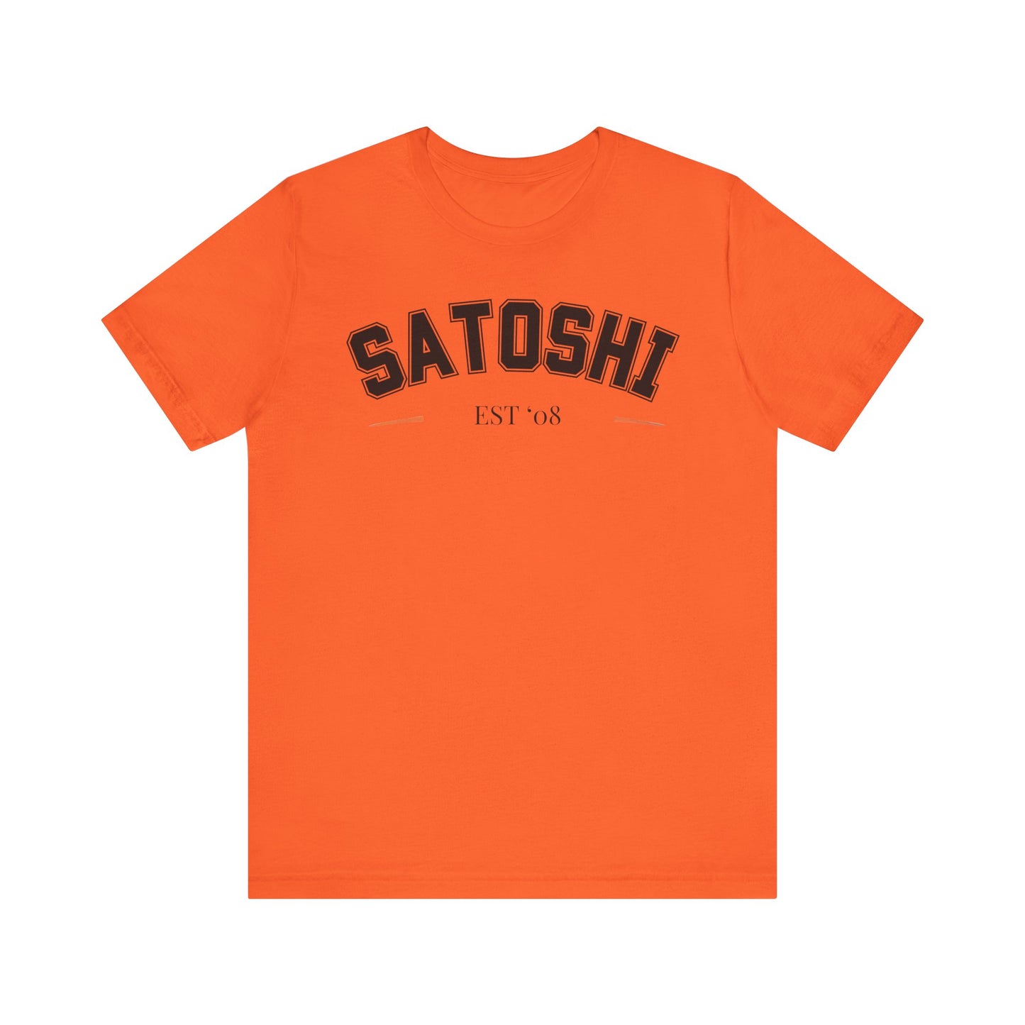 SATOSHI08 Unisex Short Sleeve Tee