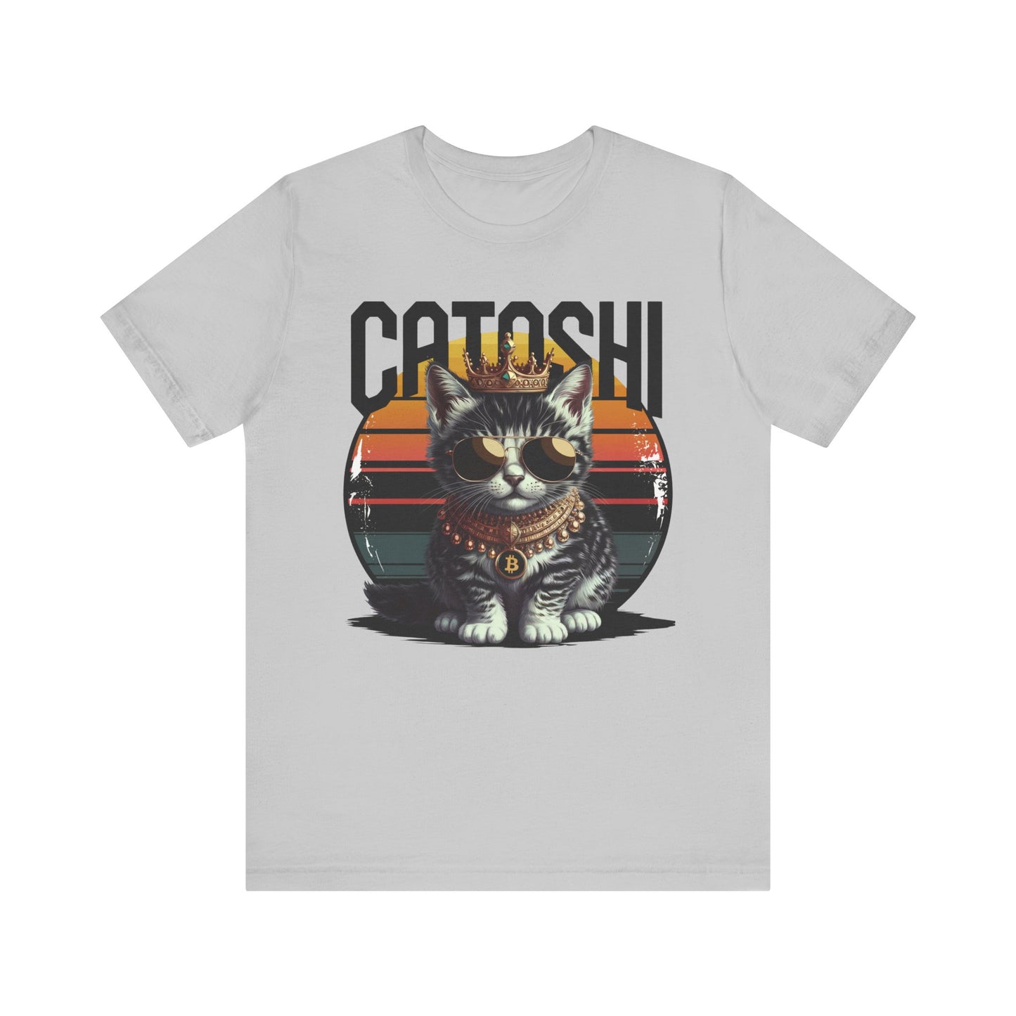 Grey Catoshi N Unisex Short Sleeve Tee