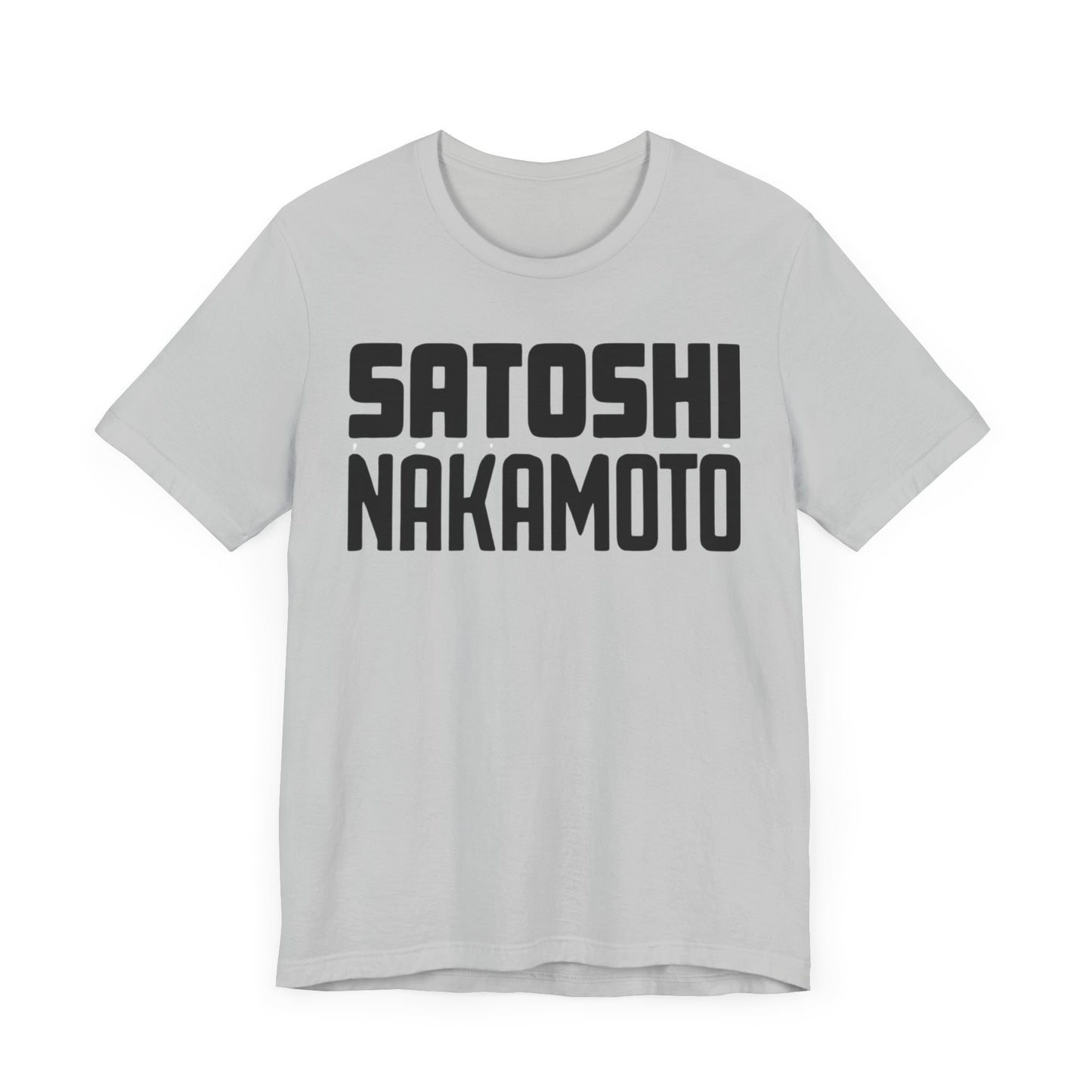 Satoshi Nakamoto Unisex Short Sleeve Tee