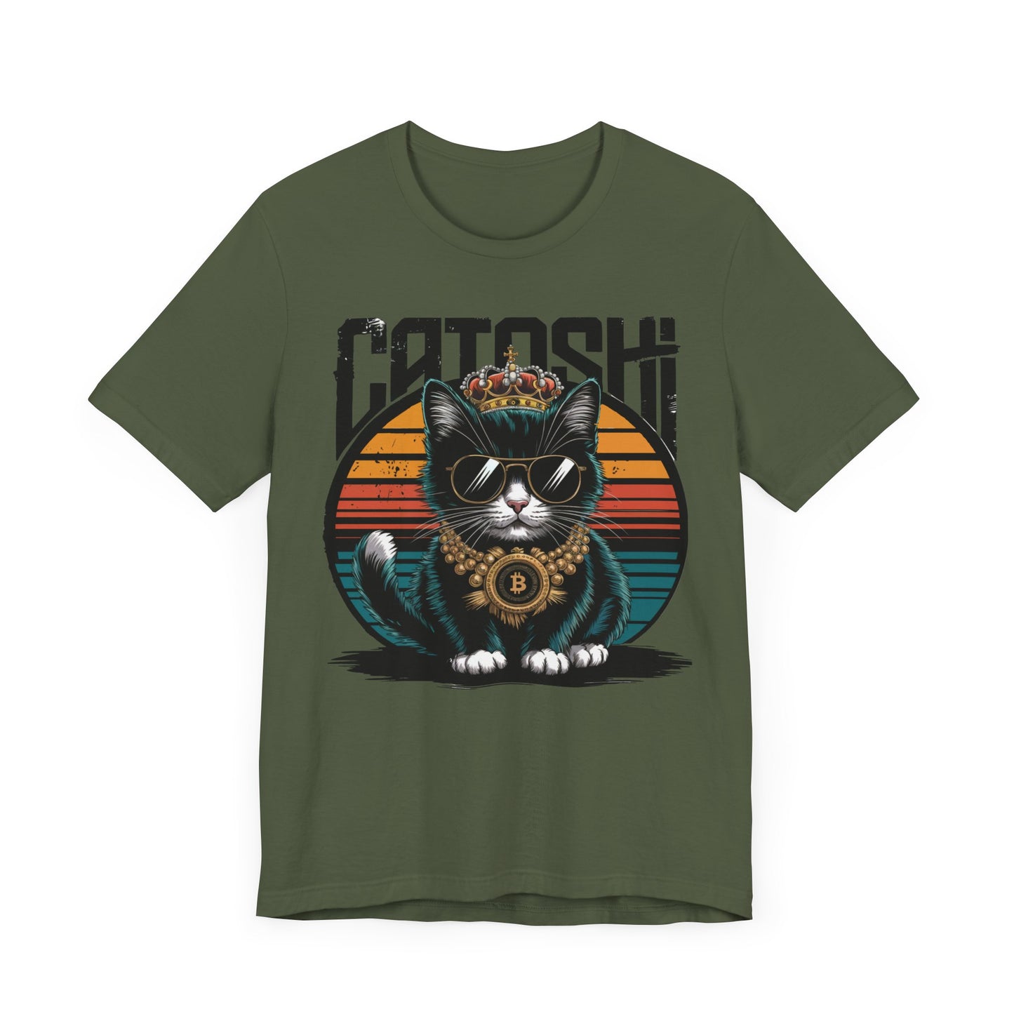 Black Catoshi Unisex Short Sleeve Tee