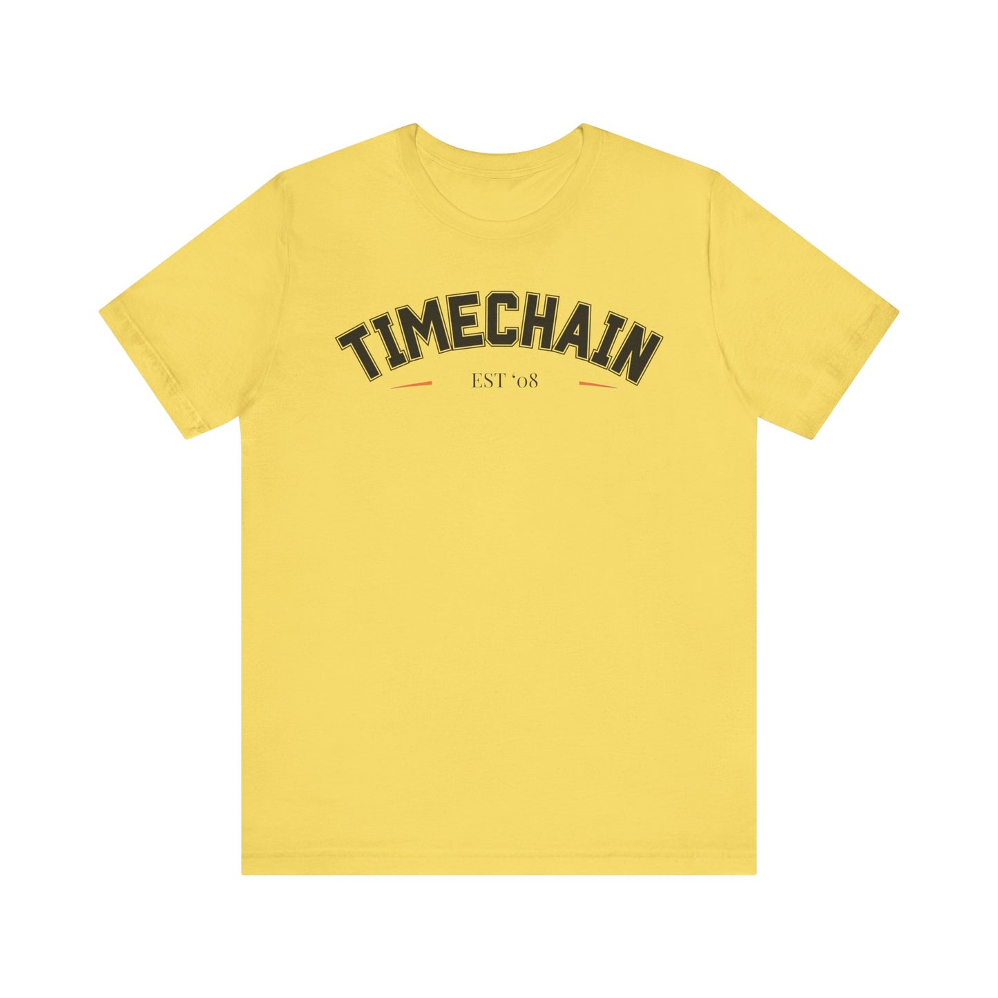 TIMECHAIN08 Unisex Short Sleeve Tee