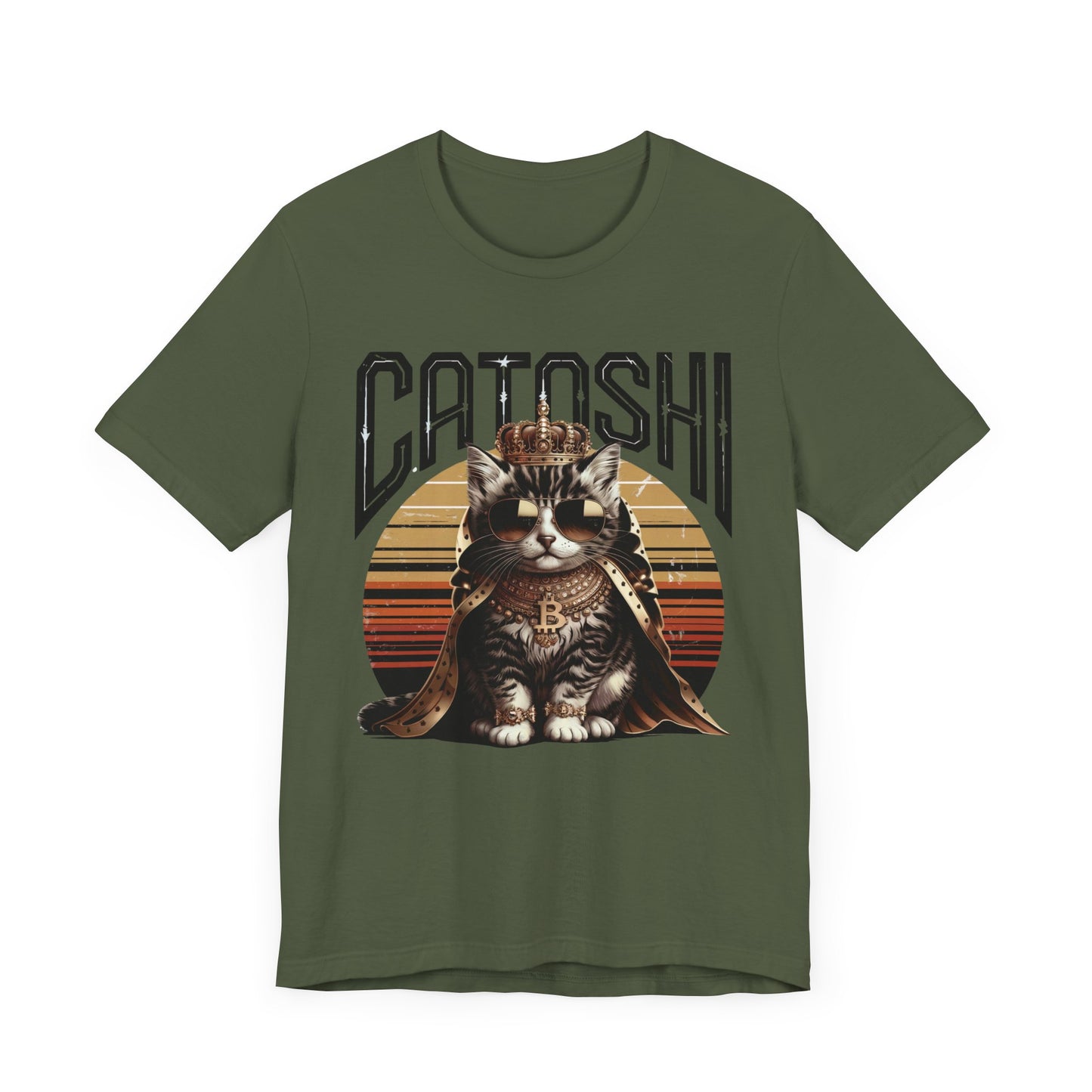 Royal Grey Catoshi Unisex Short Sleeve Tee