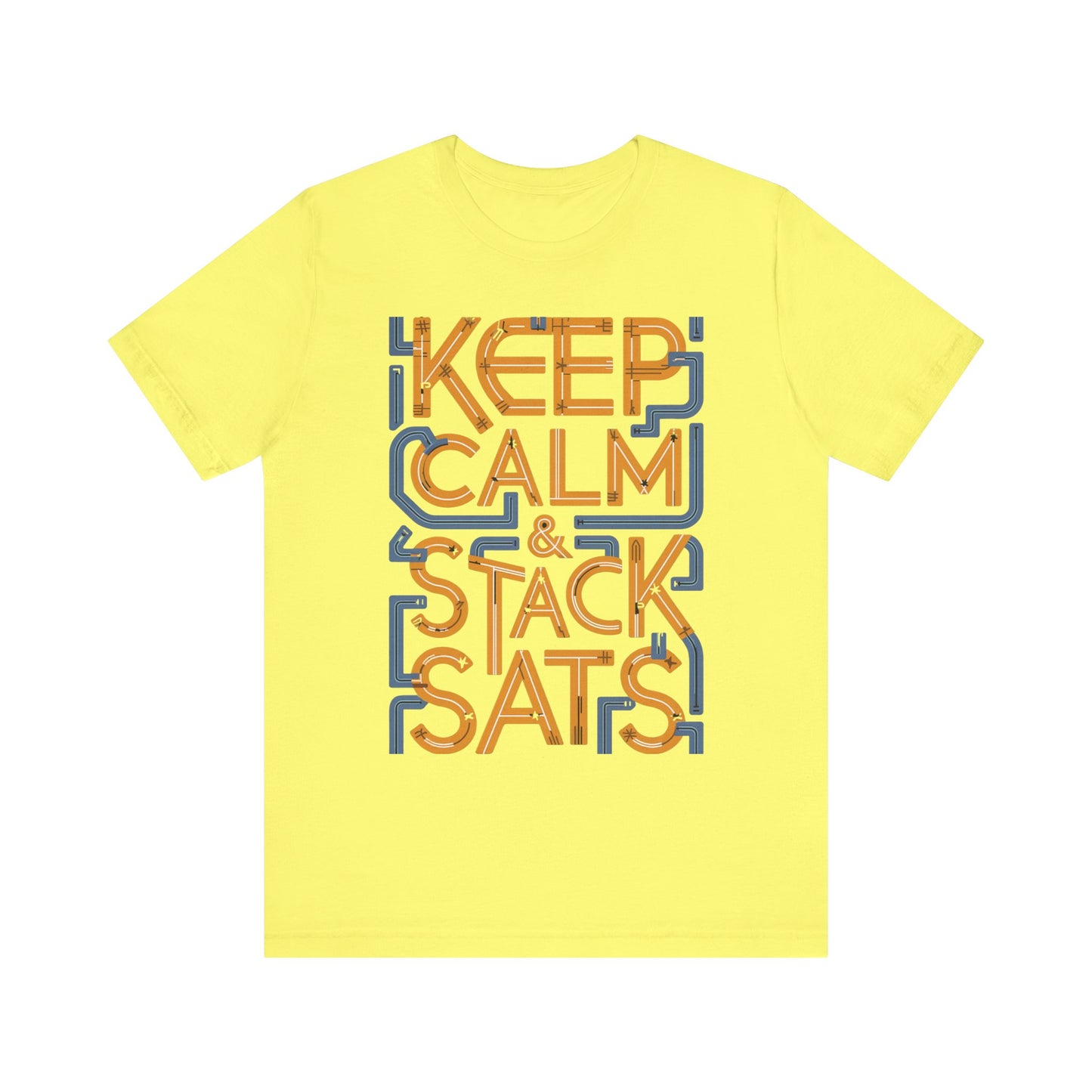 Neon Sats Unisex Short Sleeve Tee