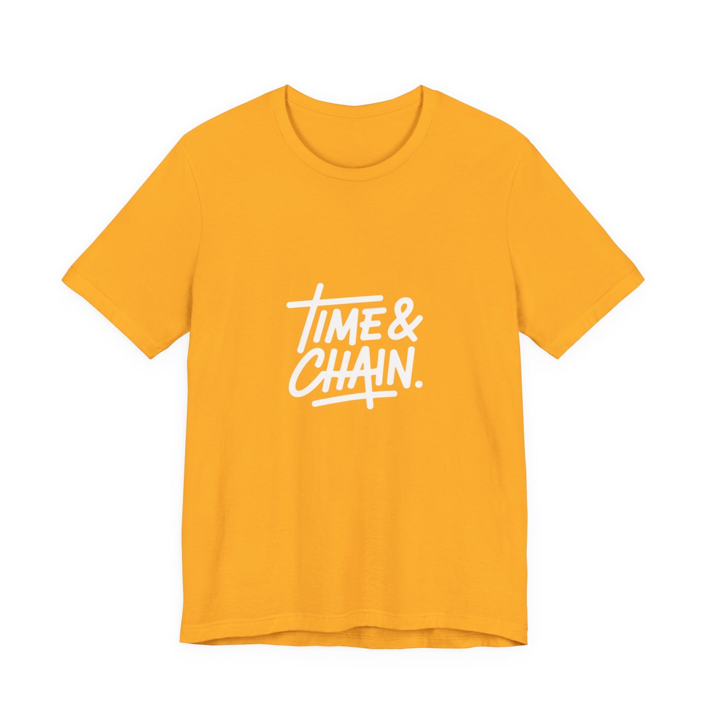 Time & Chain Unisex Short Sleeve Tee