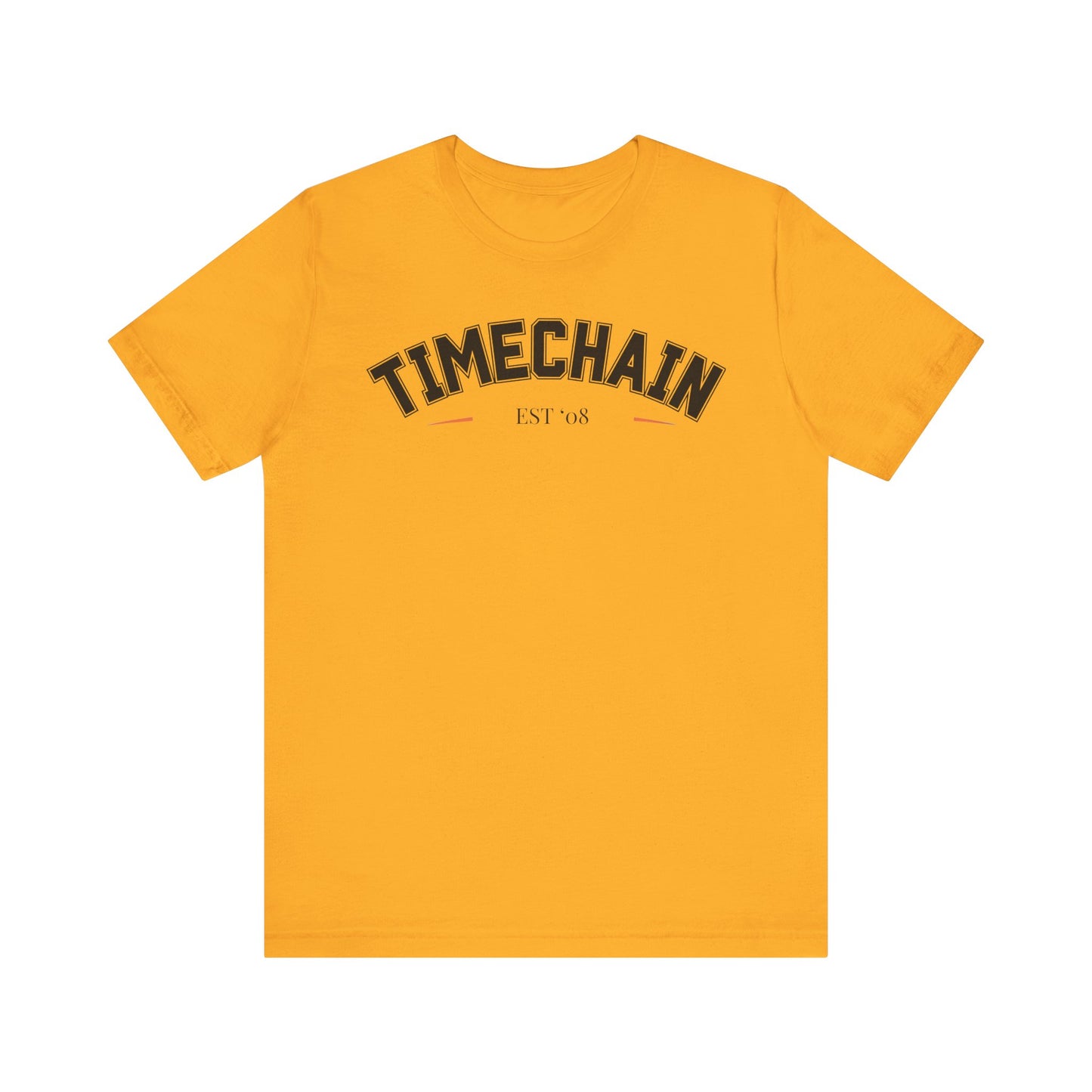 TIMECHAIN08 Unisex Short Sleeve Tee