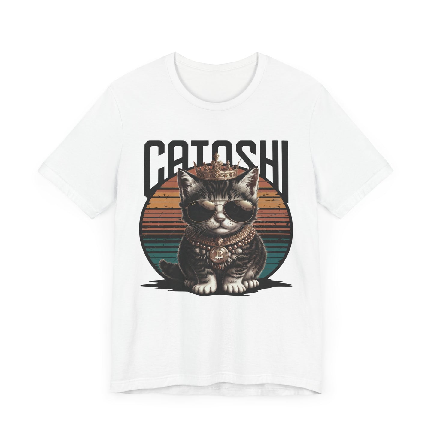 Grey Catoshi Unisex Short Sleeve Tee
