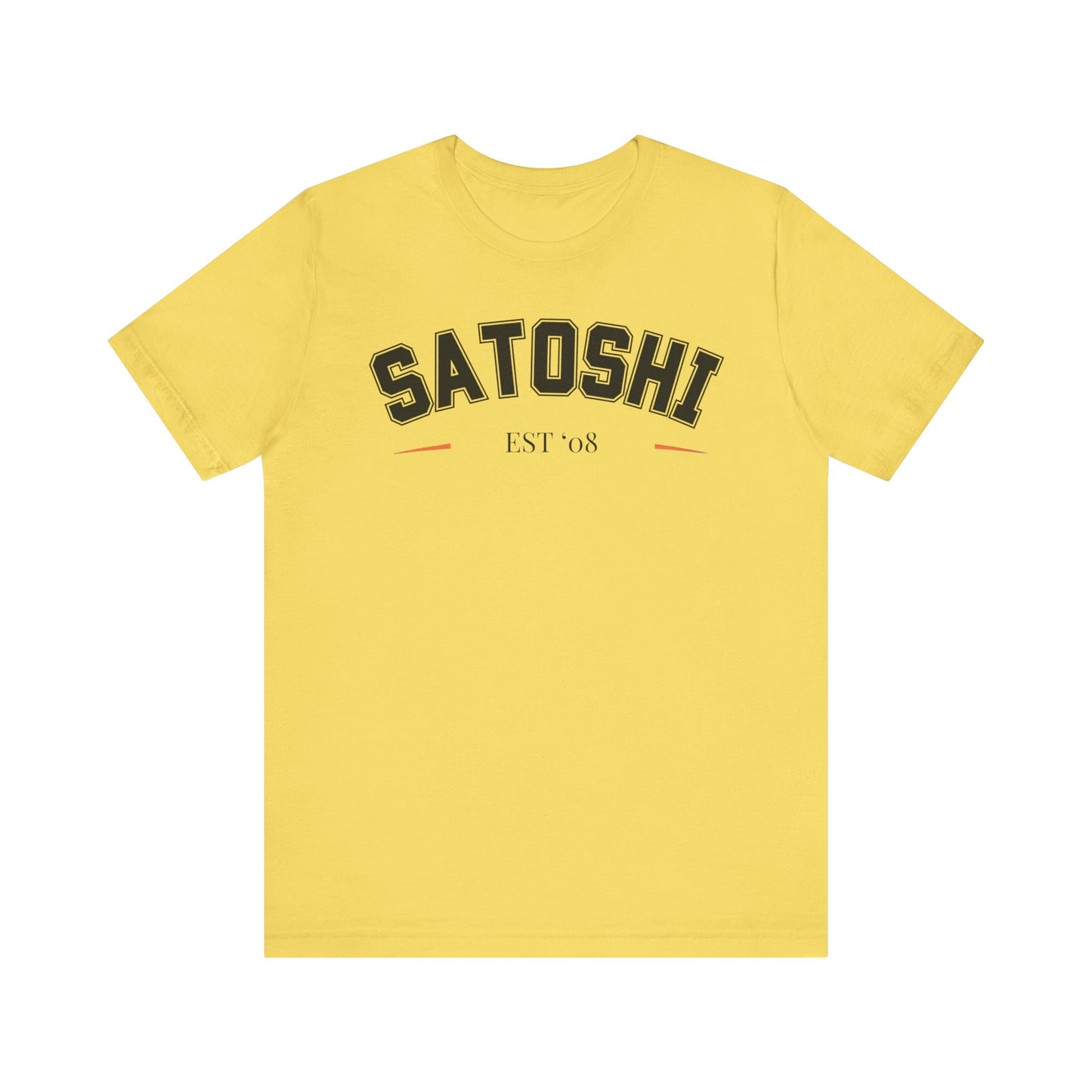 SATOSHI08 Unisex Short Sleeve Tee