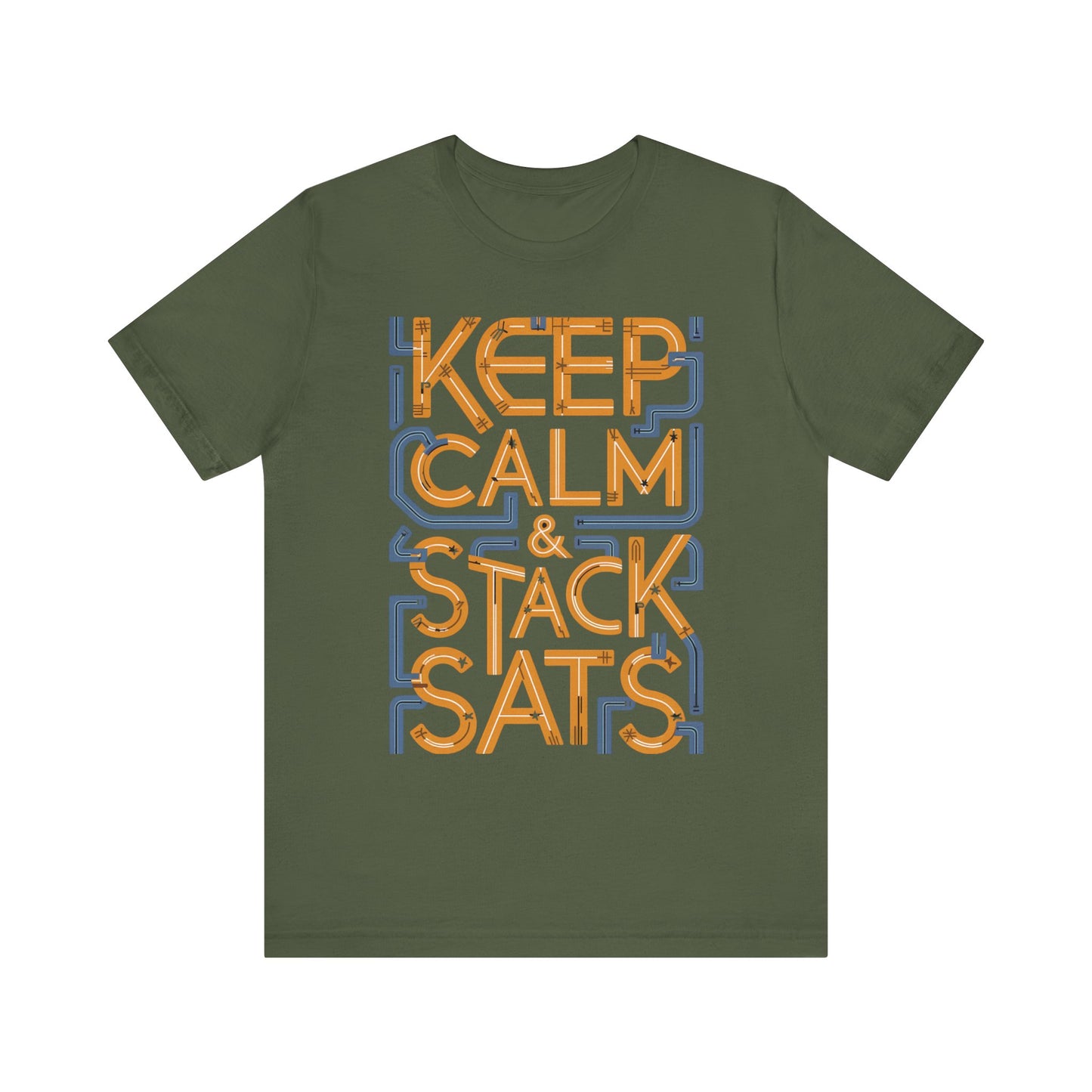 Neon Sats Unisex Short Sleeve Tee