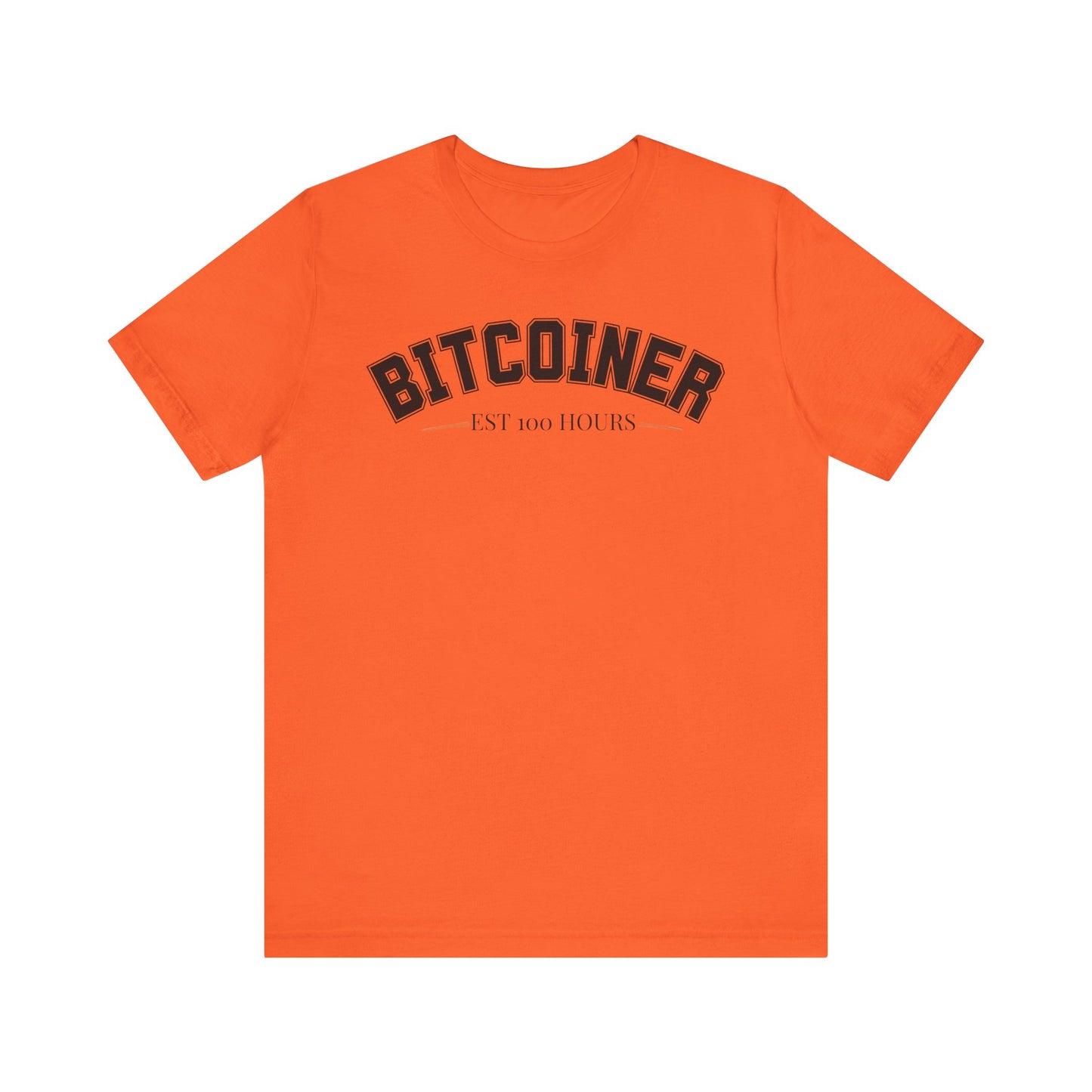 Bitcoiner100 Unisex Short Sleeve Tee