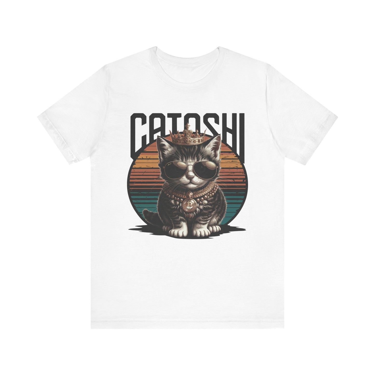 Grey Catoshi Unisex Short Sleeve Tee