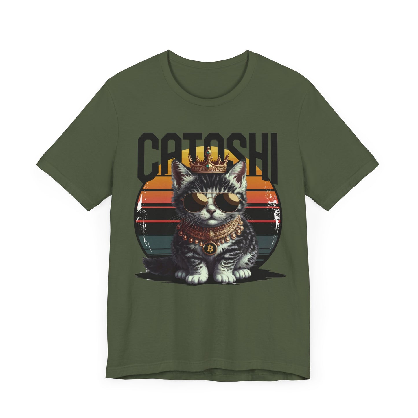Grey Catoshi N Unisex Short Sleeve Tee