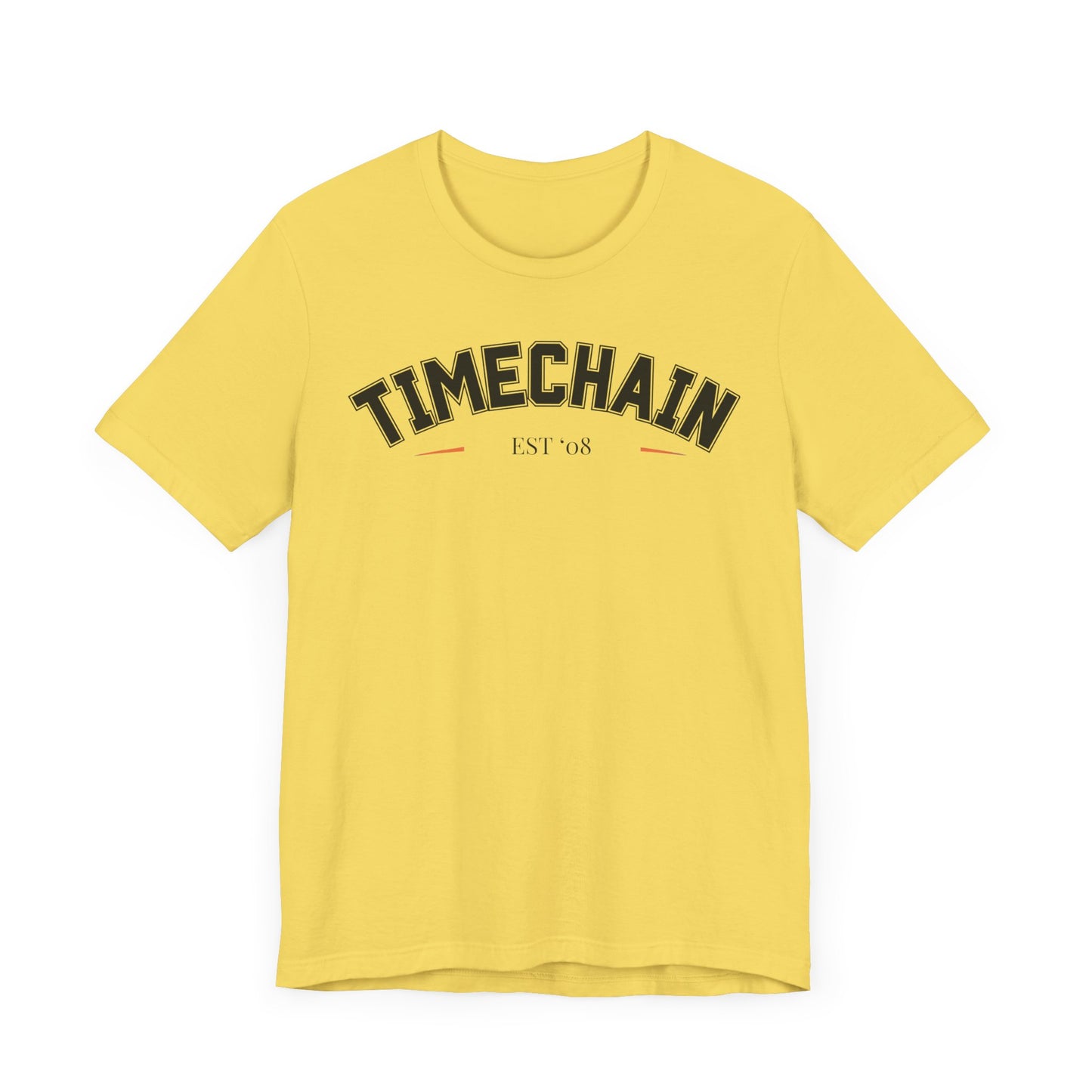TIMECHAIN08 Unisex Short Sleeve Tee