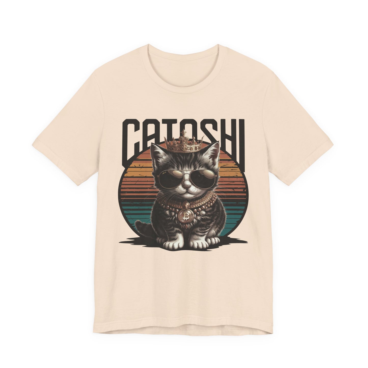 Grey Catoshi Unisex Short Sleeve Tee