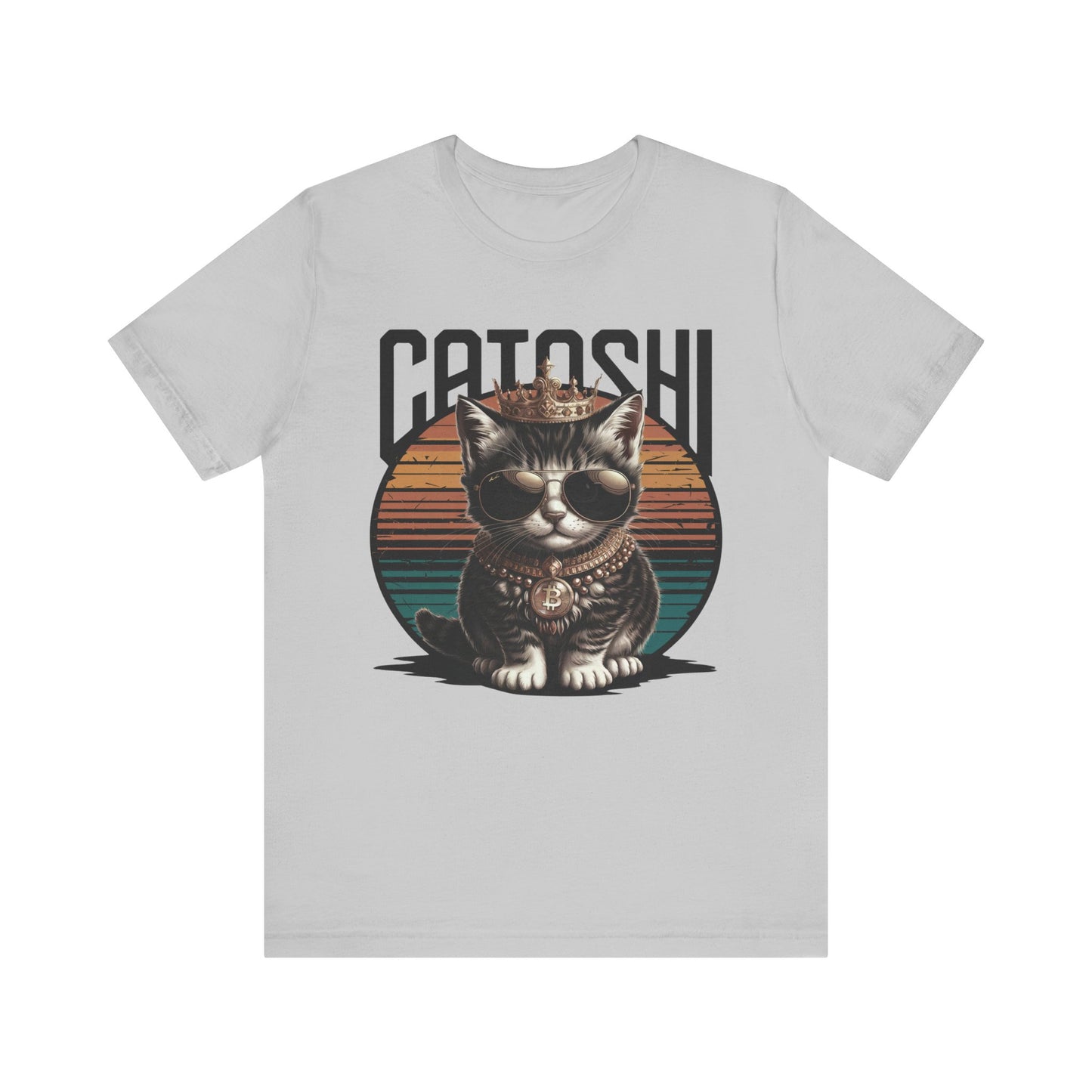 Grey Catoshi Unisex Short Sleeve Tee