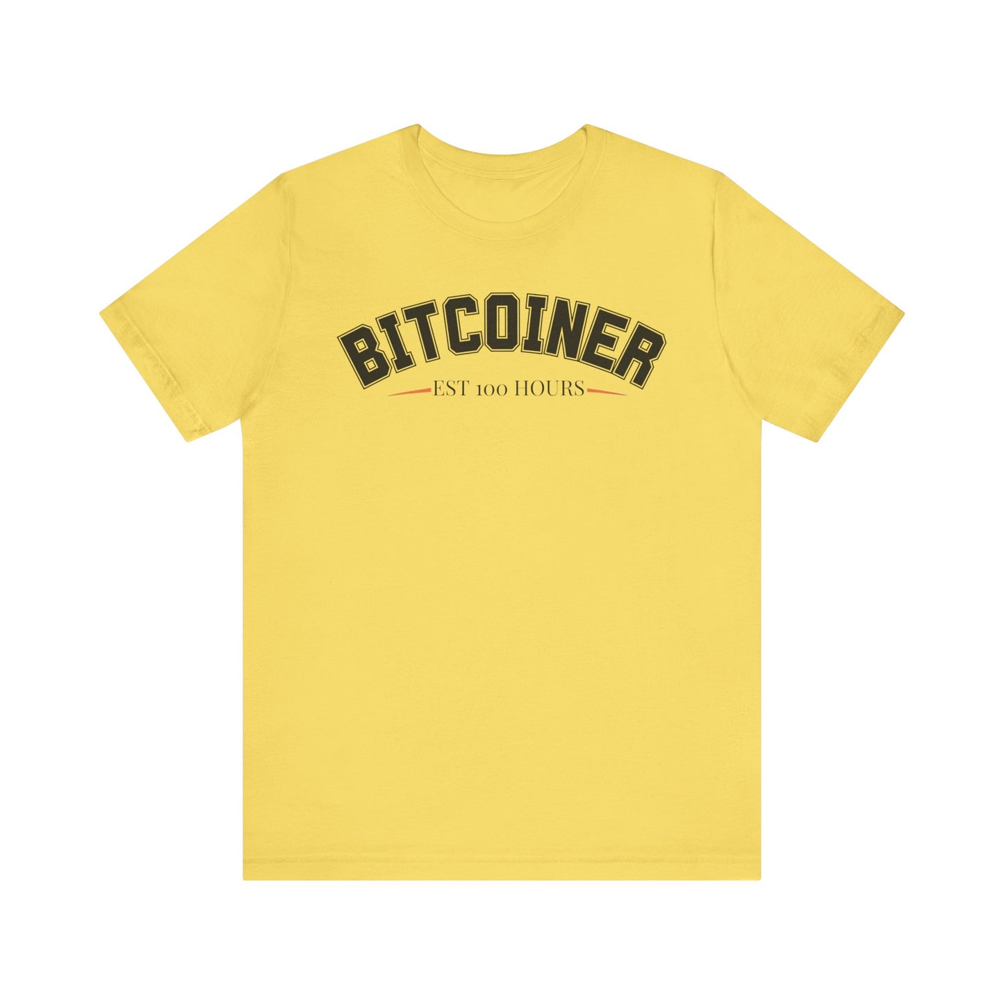 Bitcoiner100 Unisex Short Sleeve Tee