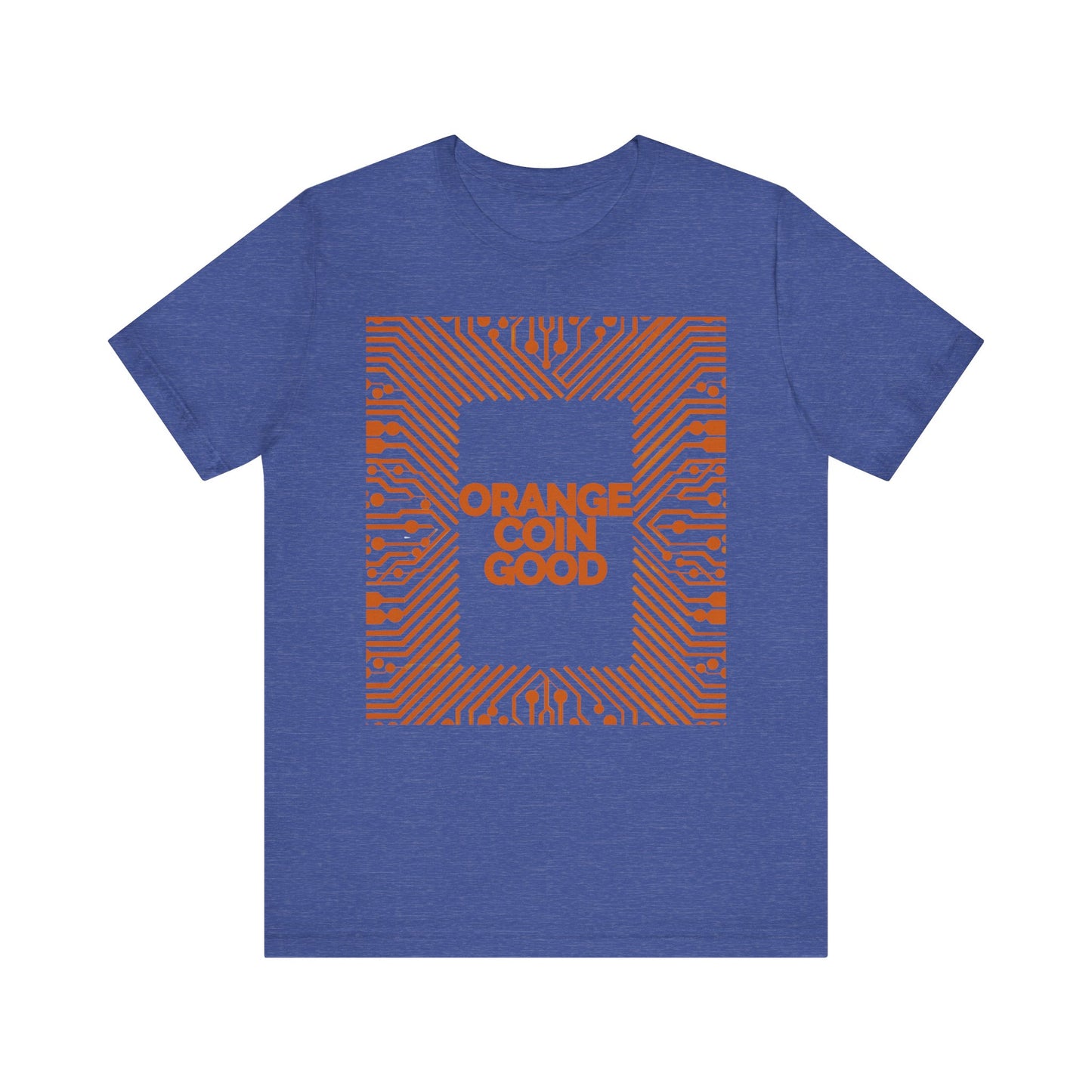 Orange Onboard Unisex Short Sleeve Tee