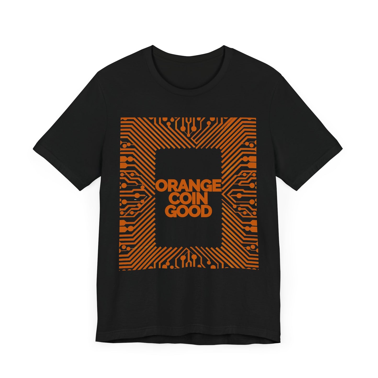 Orange Onboard Unisex Short Sleeve Tee