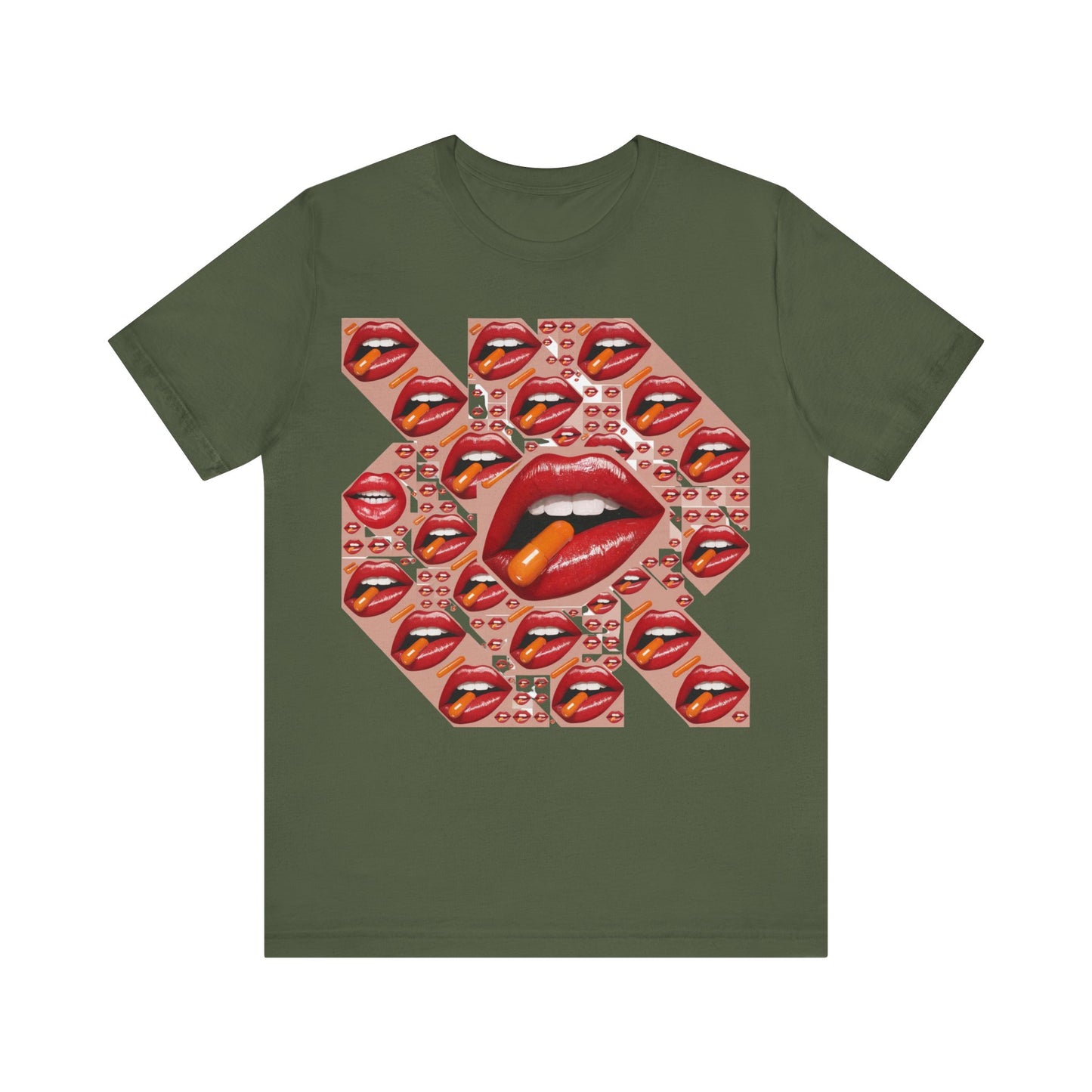 OP Breaky Lips Unisex Short Sleeve Tee
