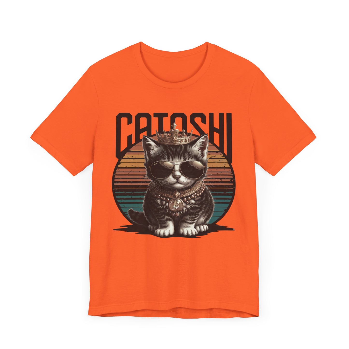 Grey Catoshi Unisex Short Sleeve Tee