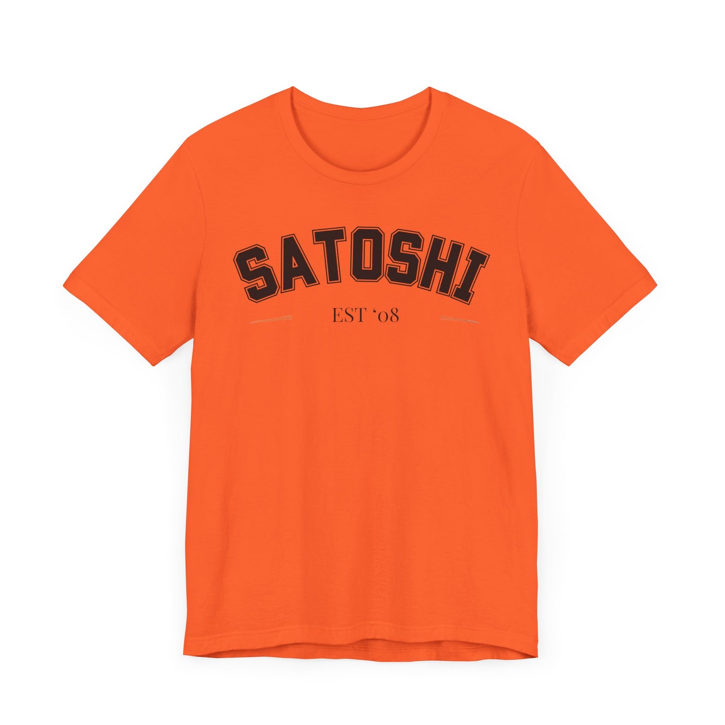 SATOSHI08 Unisex Short Sleeve Tee
