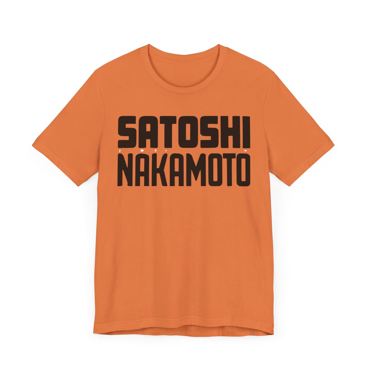 Satoshi Nakamoto Unisex Short Sleeve Tee