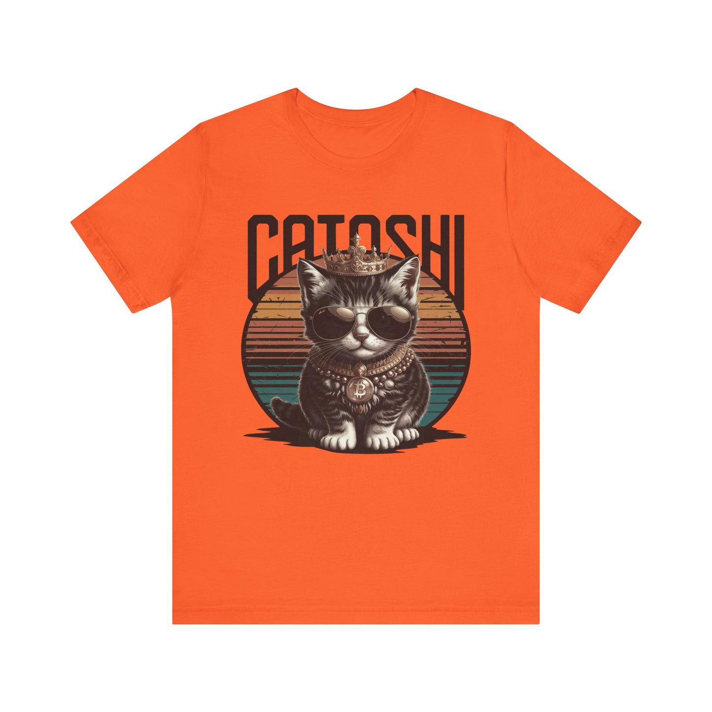 Grey Catoshi Unisex Short Sleeve Tee
