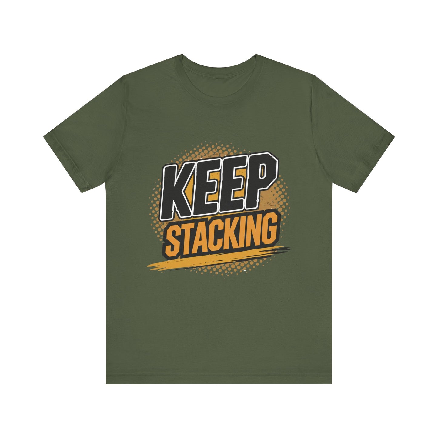 Keep Stacking Unisex Short Sleeve Tee