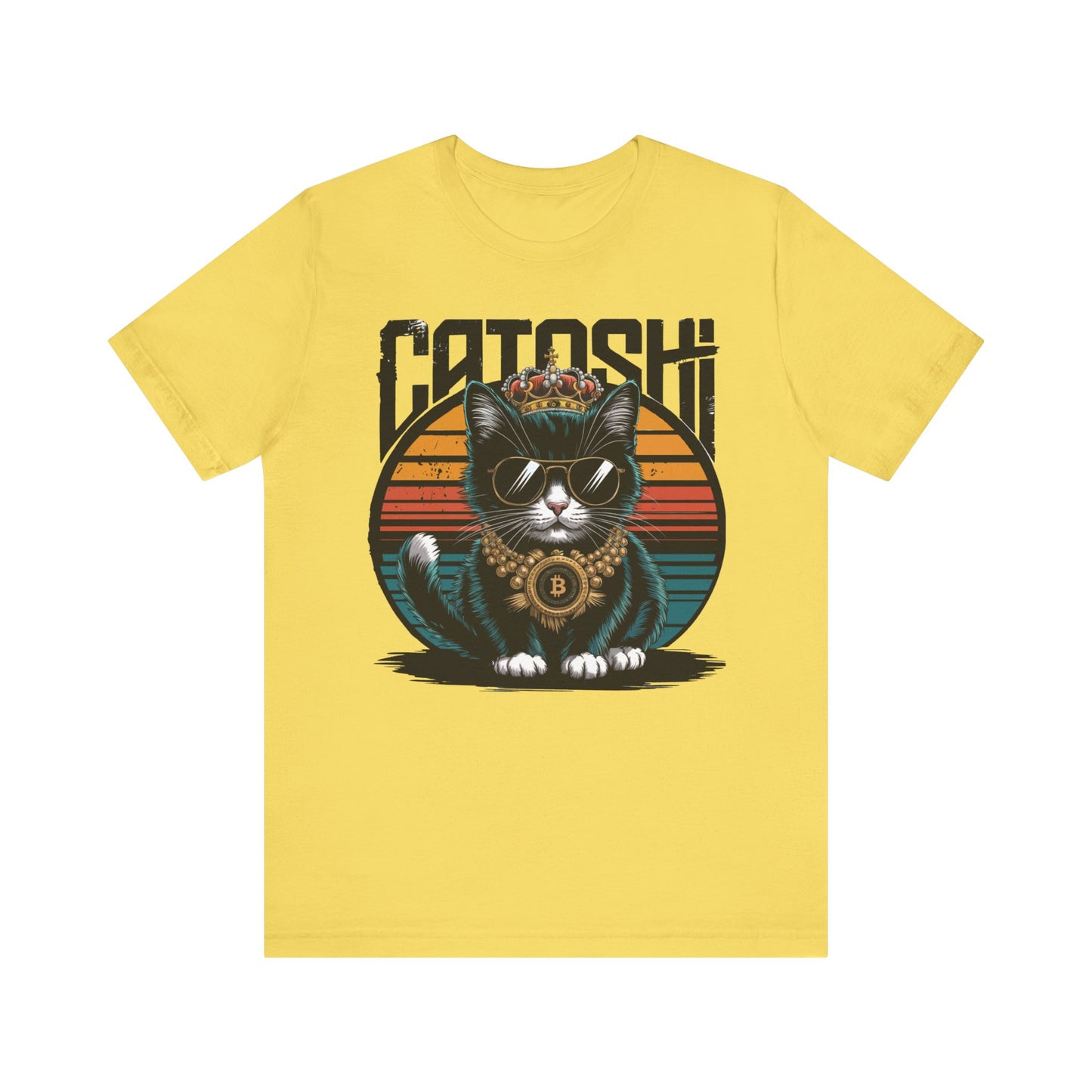 Black Catoshi Unisex Short Sleeve Tee