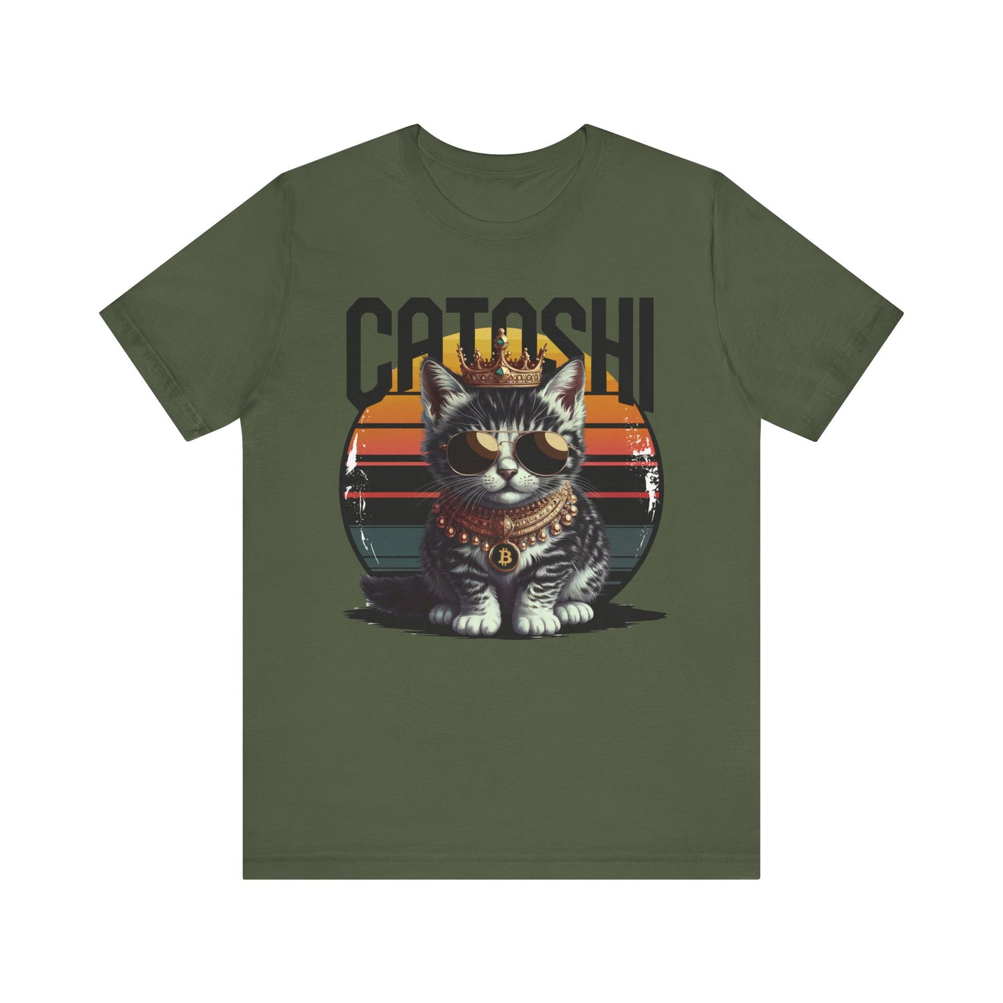 Grey Catoshi N Unisex Short Sleeve Tee