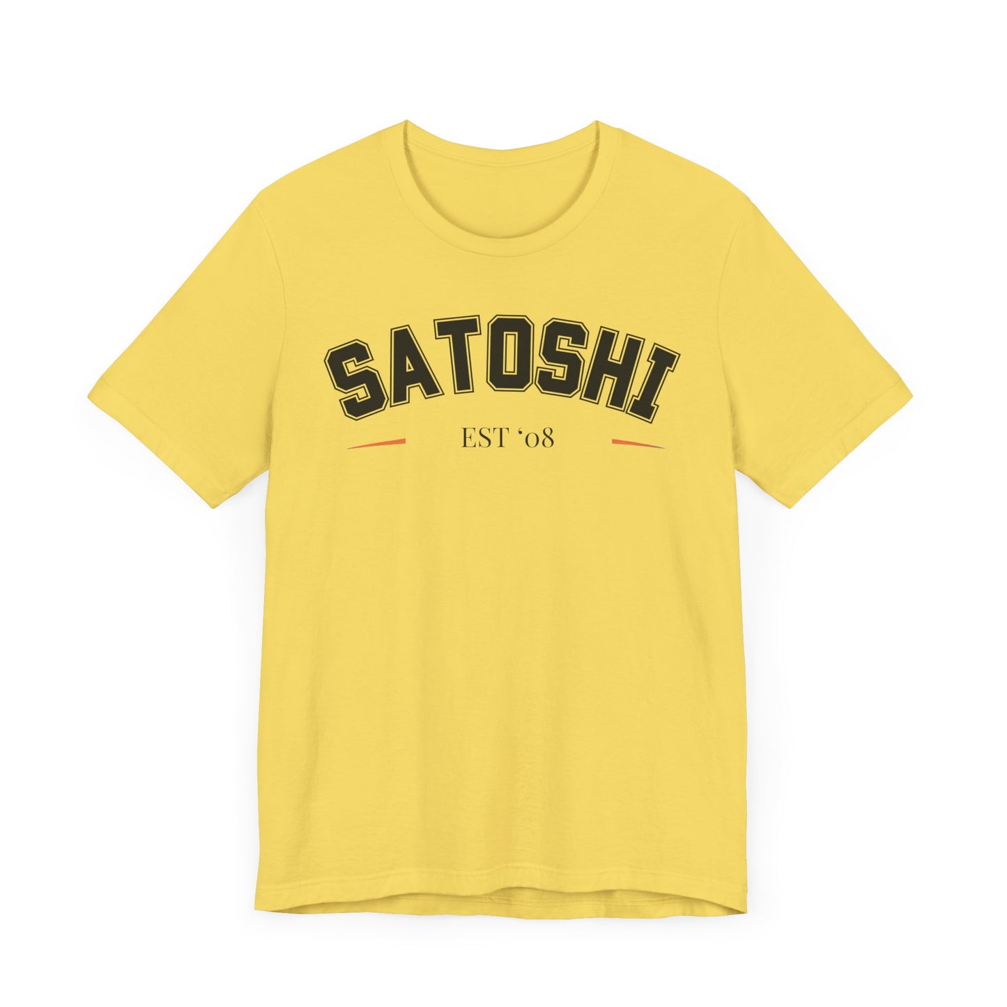 SATOSHI08 Unisex Short Sleeve Tee