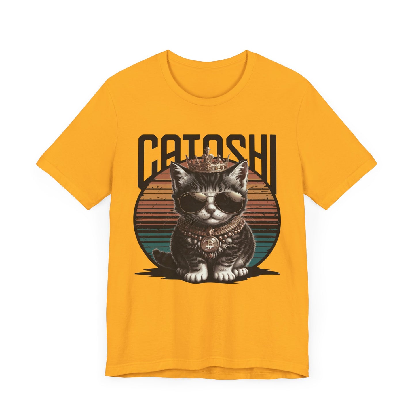 Grey Catoshi Unisex Short Sleeve Tee
