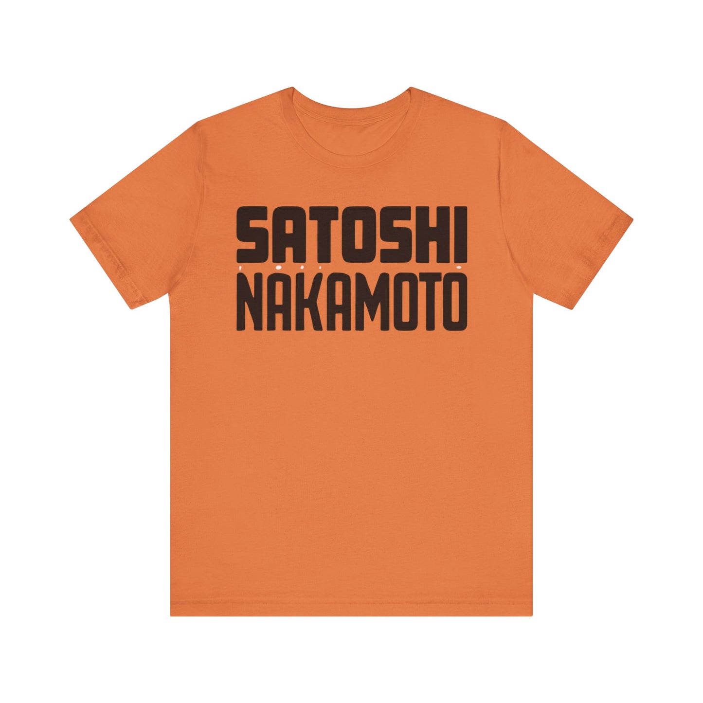 Satoshi Nakamoto Unisex Short Sleeve Tee