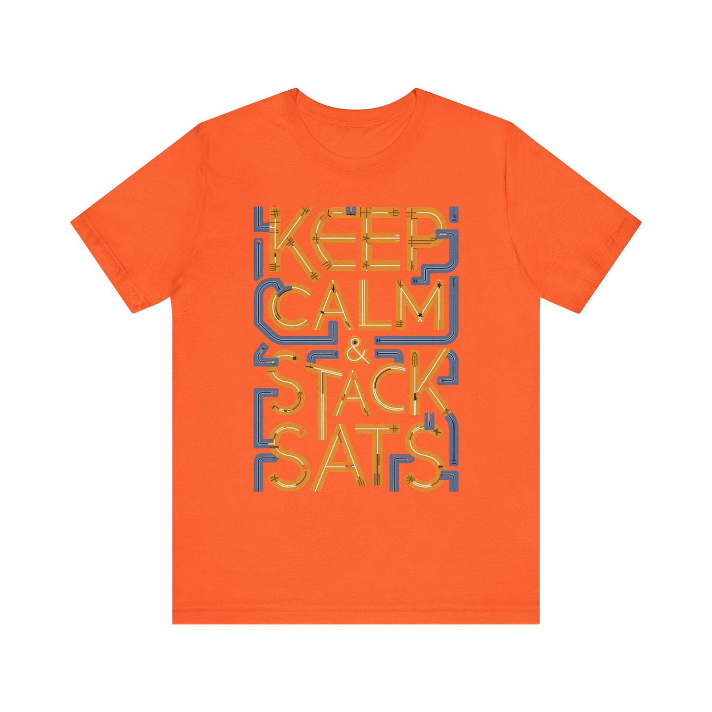 Neon Sats Unisex Short Sleeve Tee