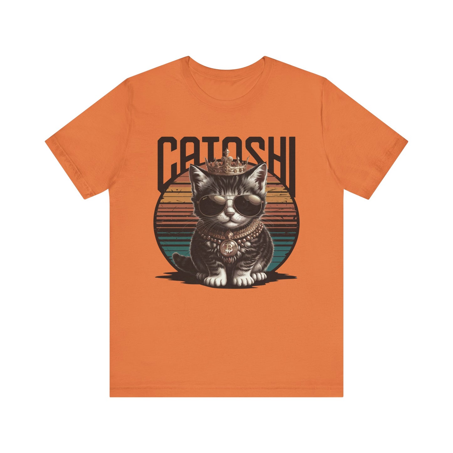 Grey Catoshi Unisex Short Sleeve Tee