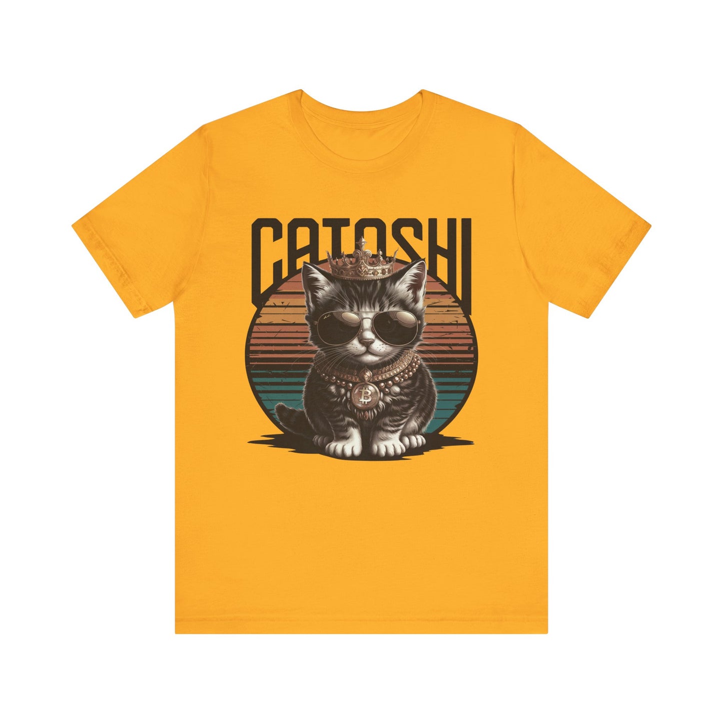 Grey Catoshi Unisex Short Sleeve Tee