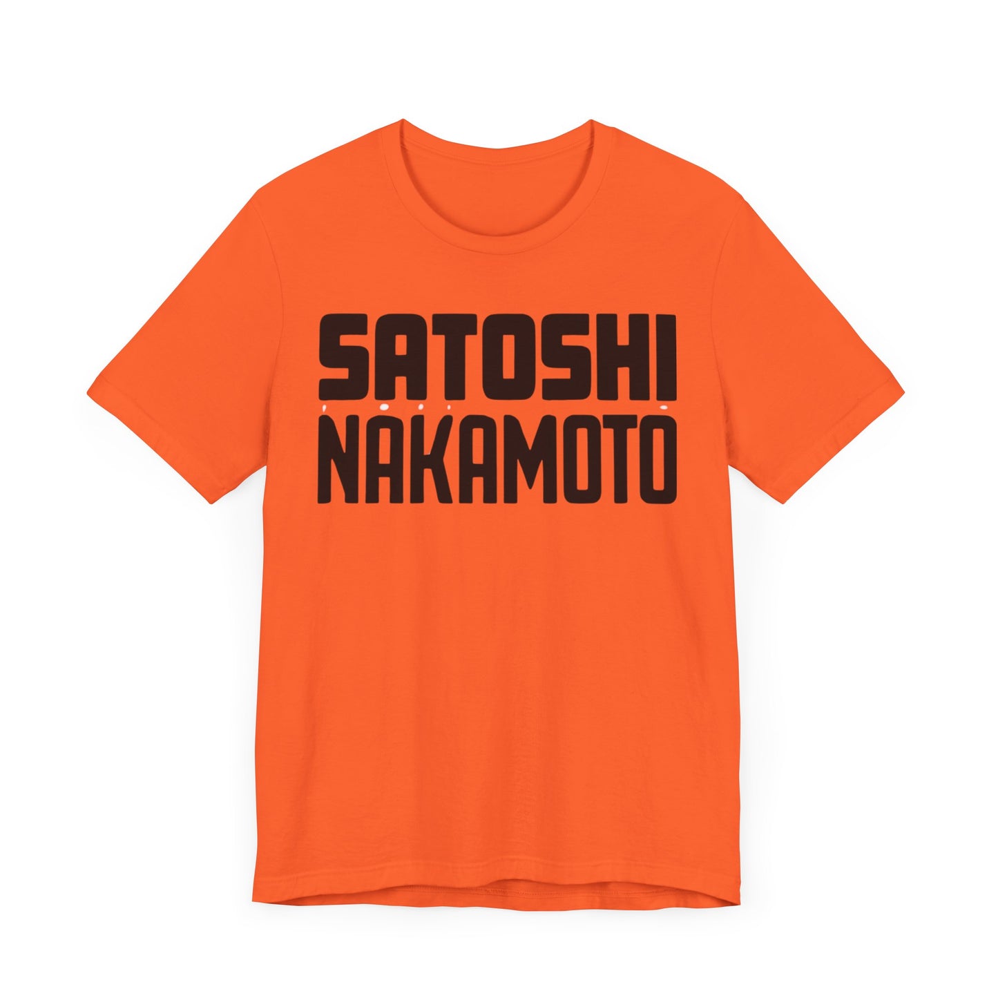 Satoshi Nakamoto Unisex Short Sleeve Tee
