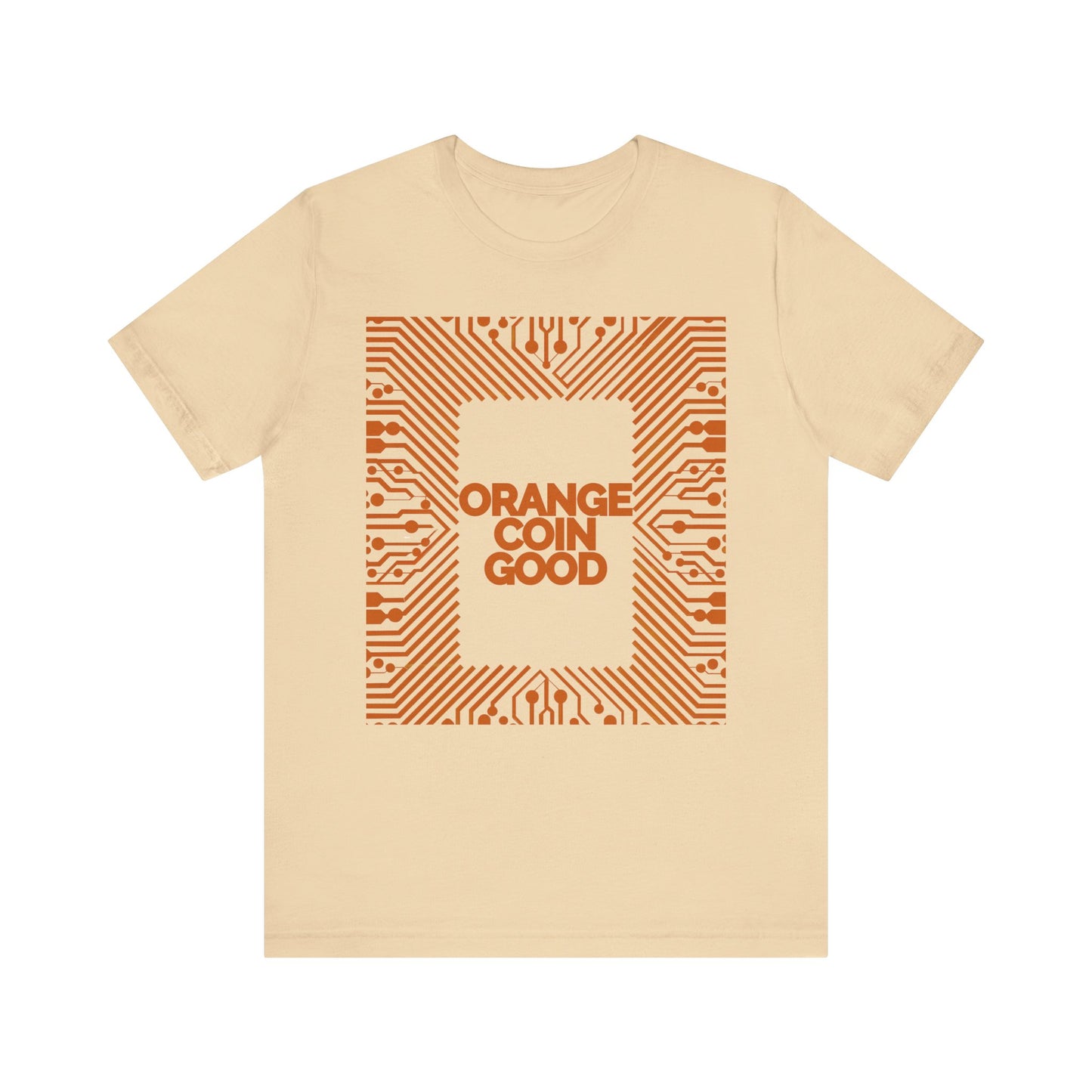 Orange Onboard Unisex Short Sleeve Tee