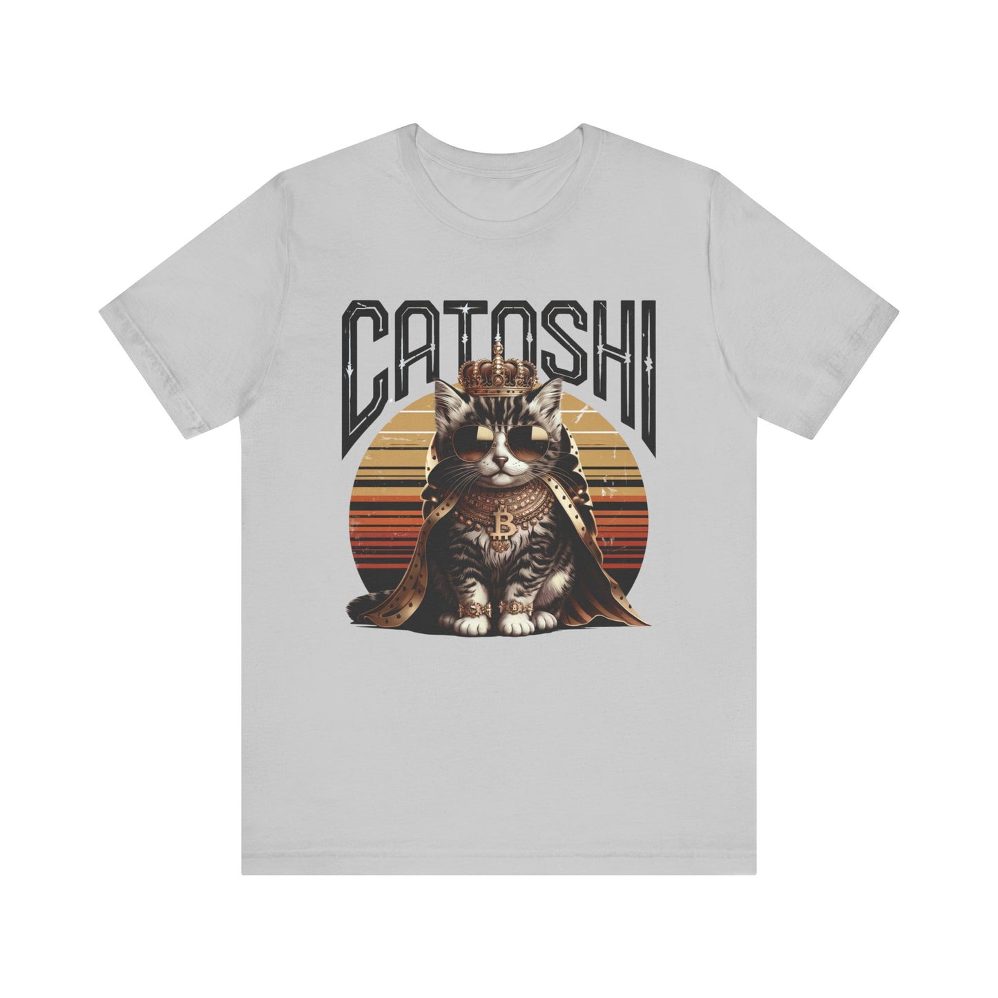 Royal Grey Catoshi Unisex Short Sleeve Tee