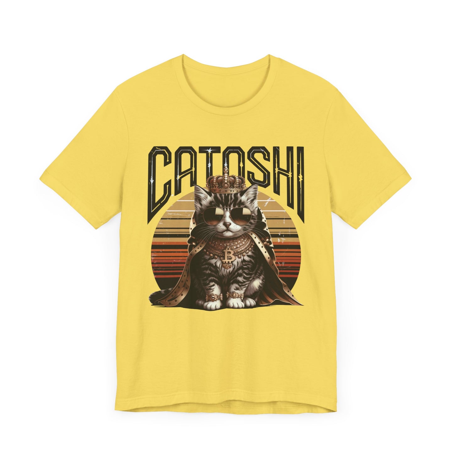 Royal Grey Catoshi Unisex Short Sleeve Tee