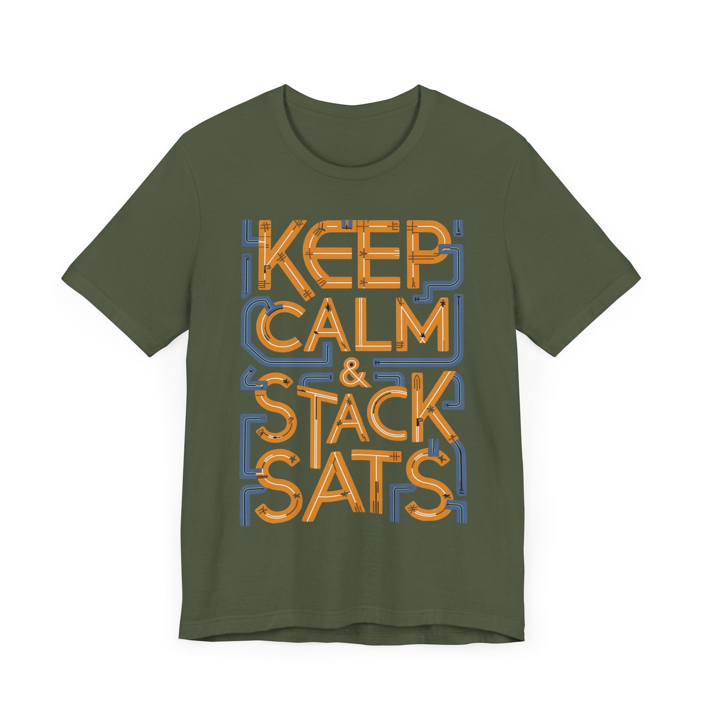 Neon Sats Unisex Short Sleeve Tee